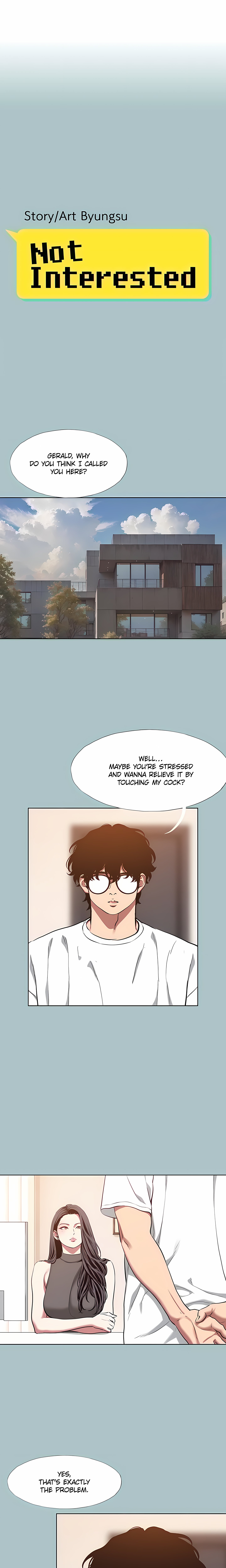 Not Interested (Official) chapter 59 page 1