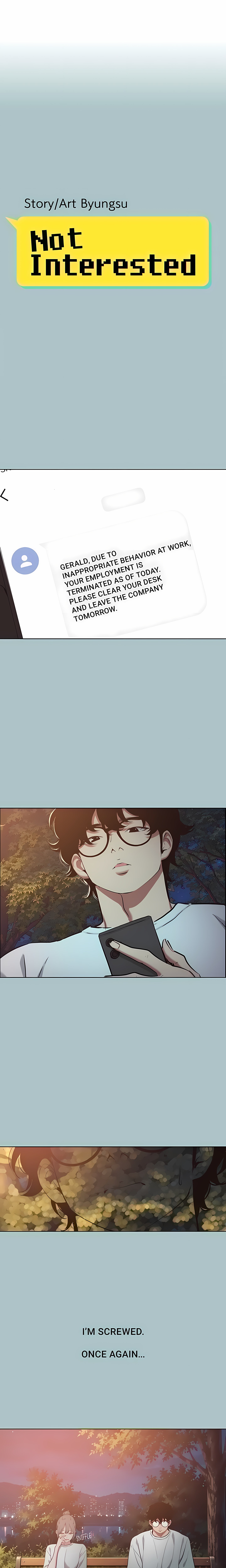 Not Interested (Official) chapter 60 page 1