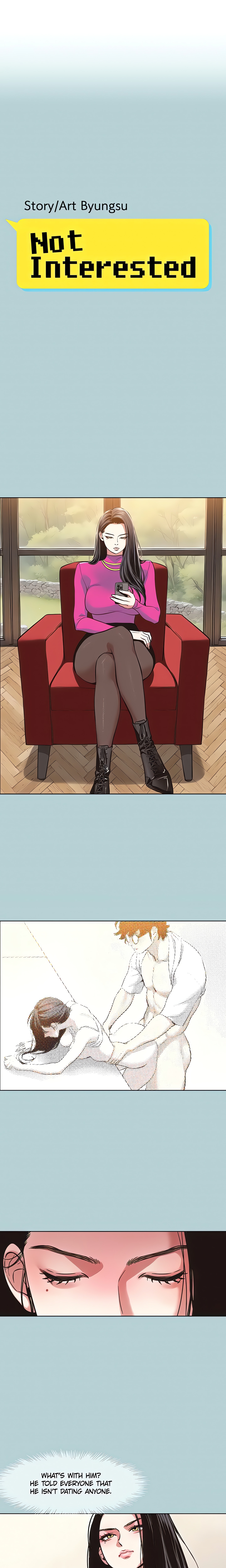 Not Interested (Official) chapter 8 page 1