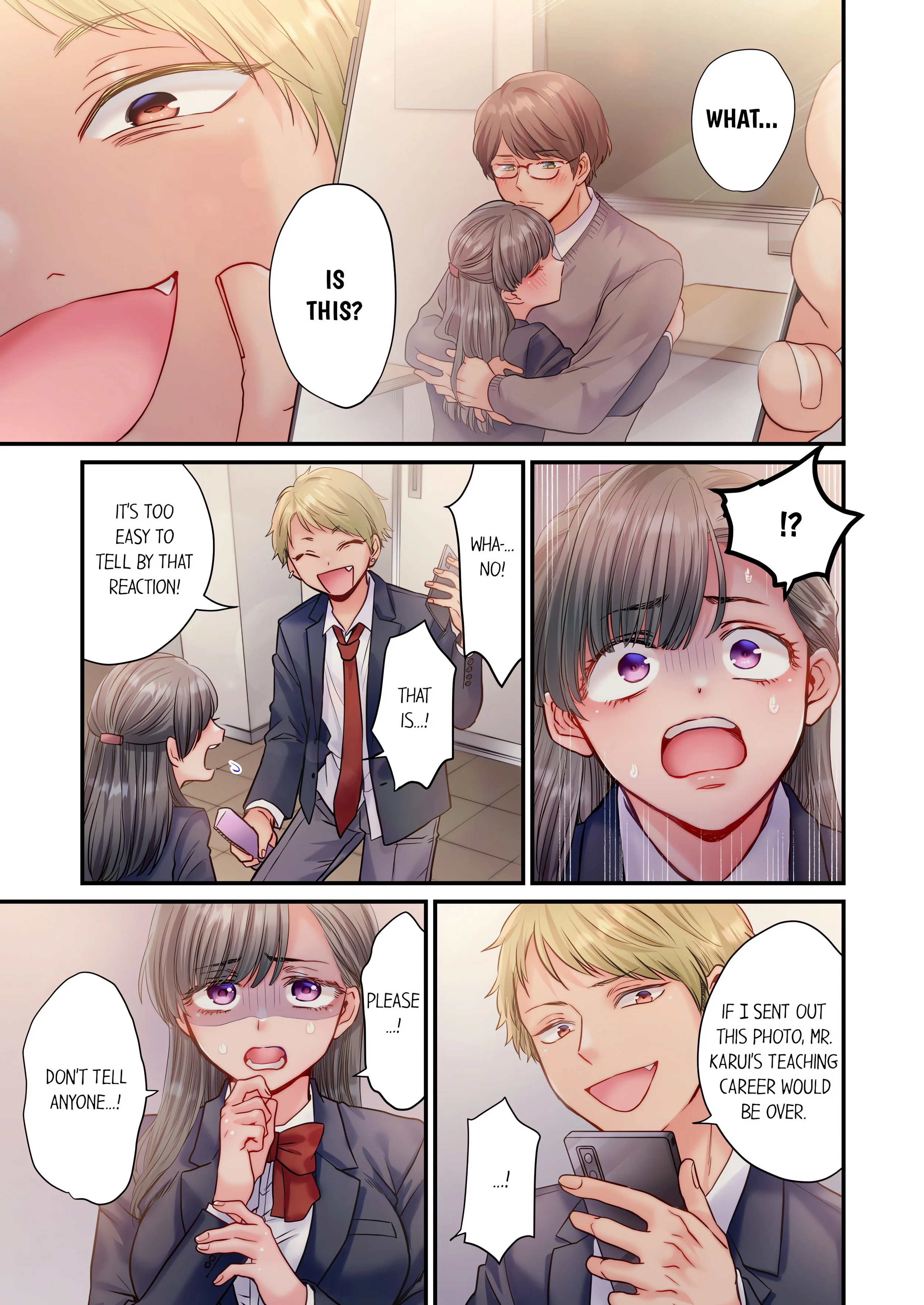 NTR Underneath Her Skirt (Uncensored) chapter 1 page 7