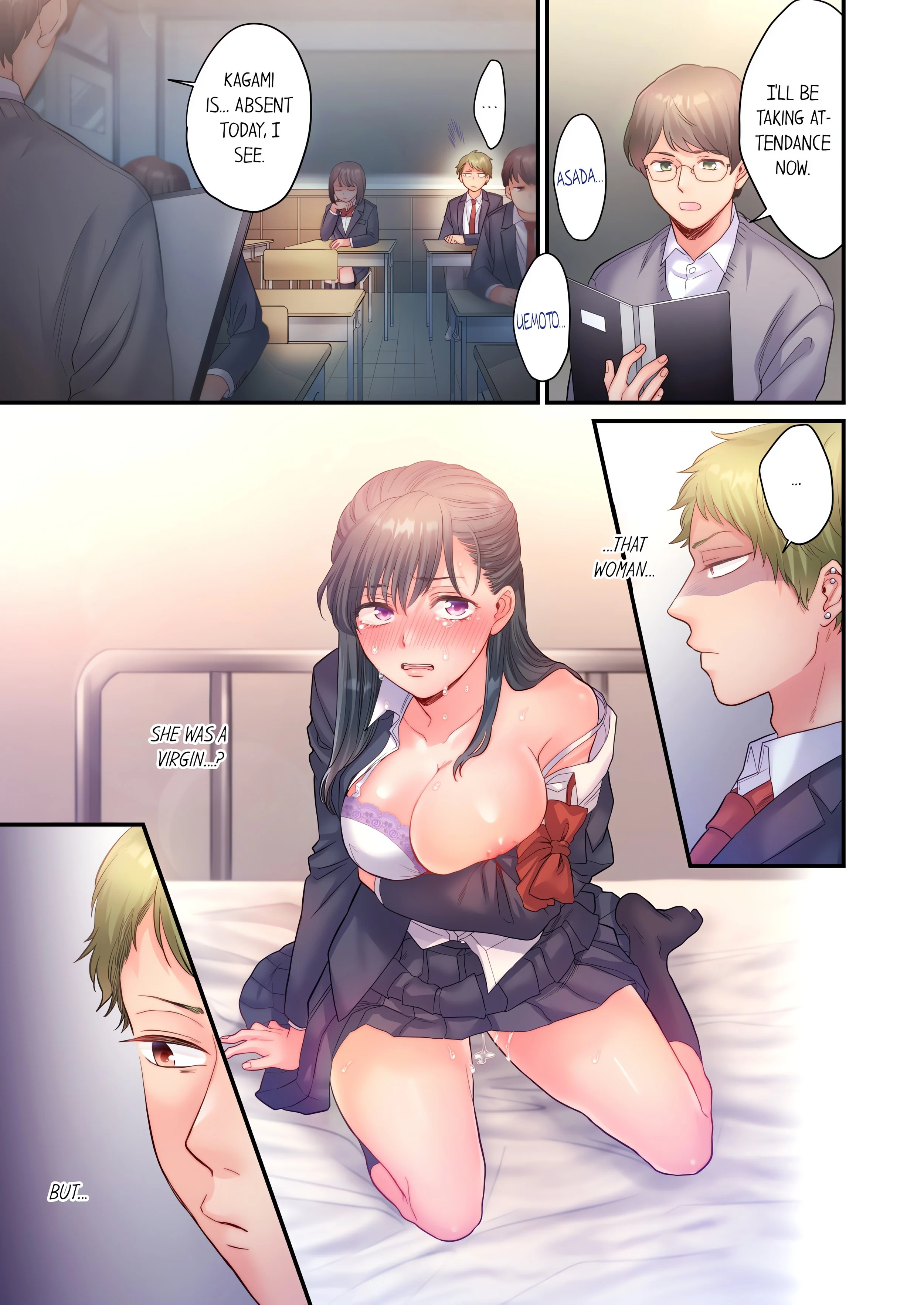 NTR Underneath Her Skirt (Uncensored) chapter 10 page 1