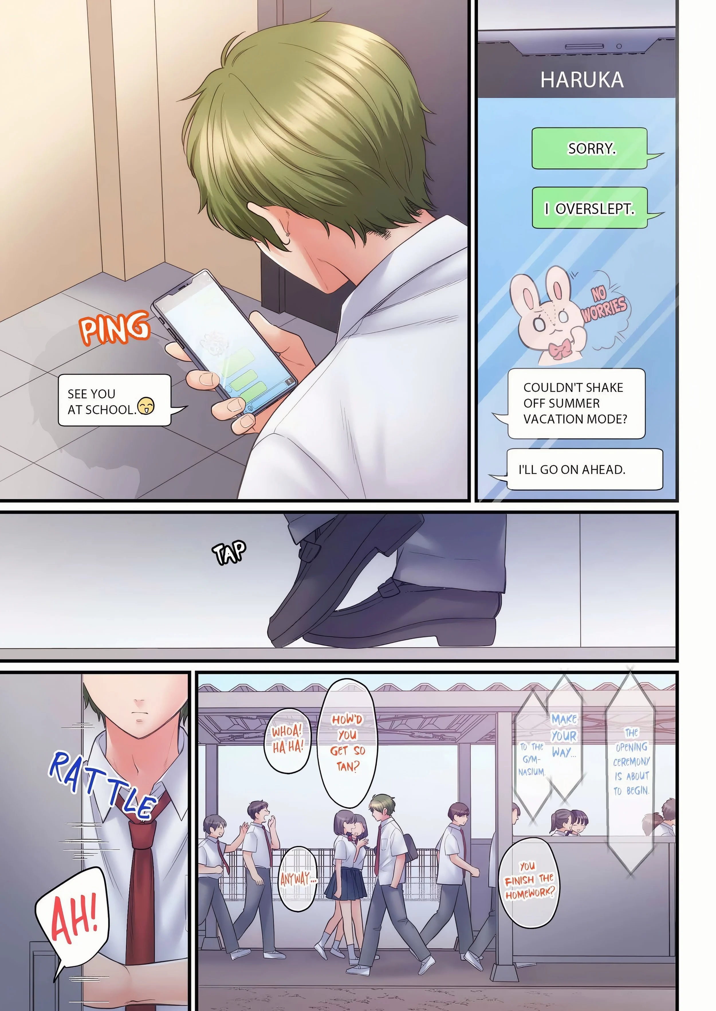 NTR Underneath Her Skirt (Uncensored) chapter 124 page 1
