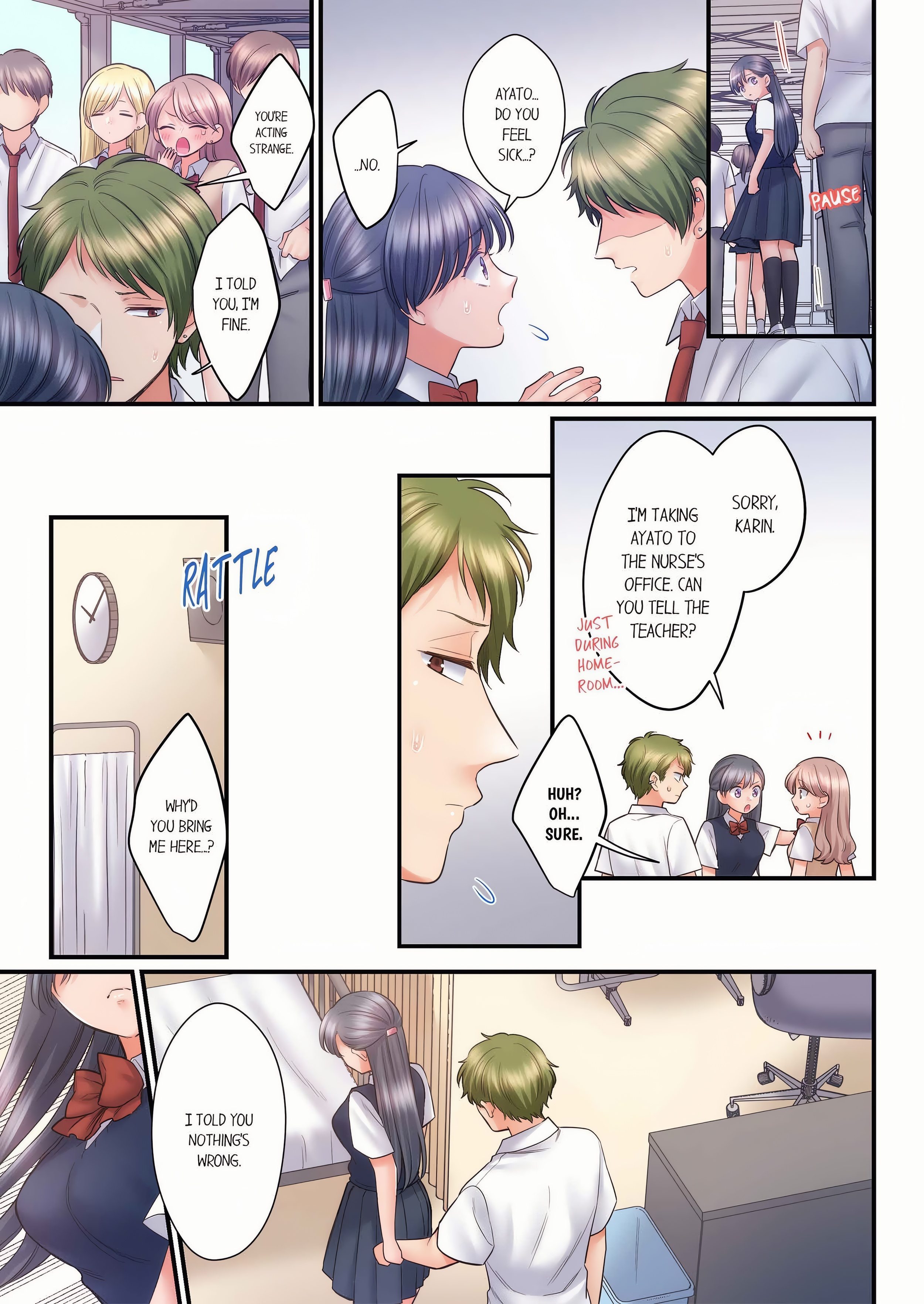 NTR Underneath Her Skirt (Uncensored) chapter 124 page 5