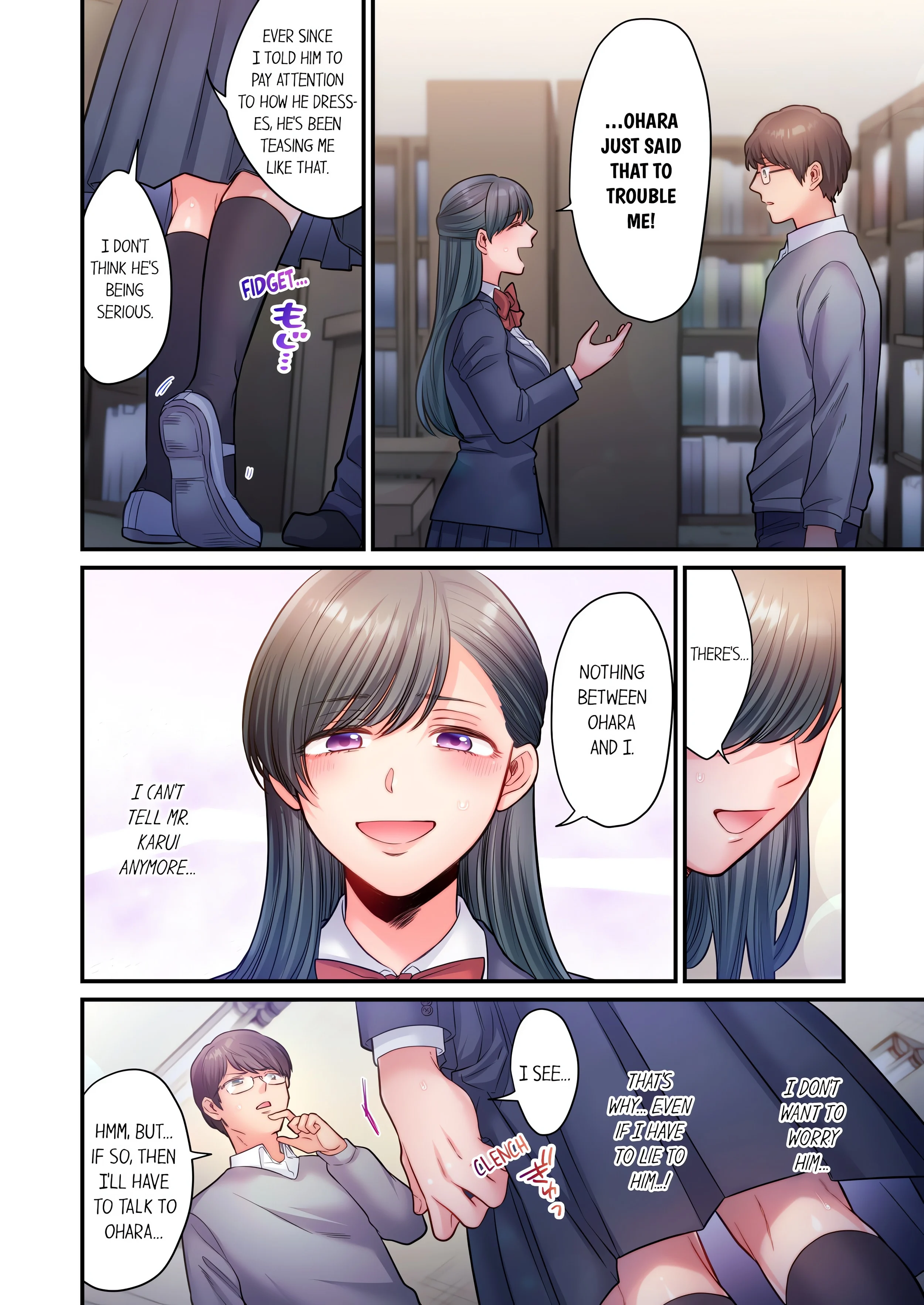 NTR Underneath Her Skirt (Uncensored) chapter 13 page 8