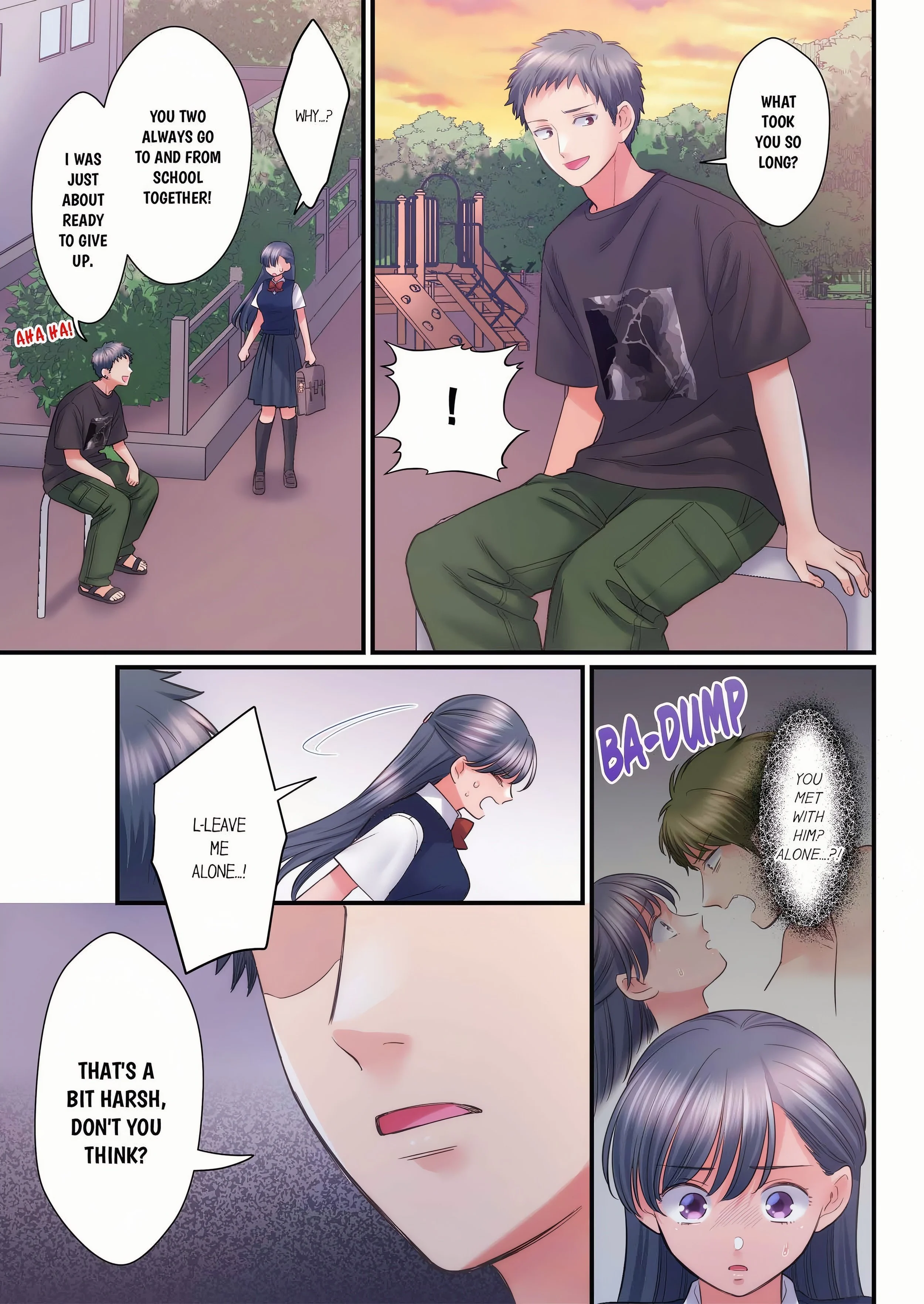 NTR Underneath Her Skirt (Uncensored) chapter 132 page 3