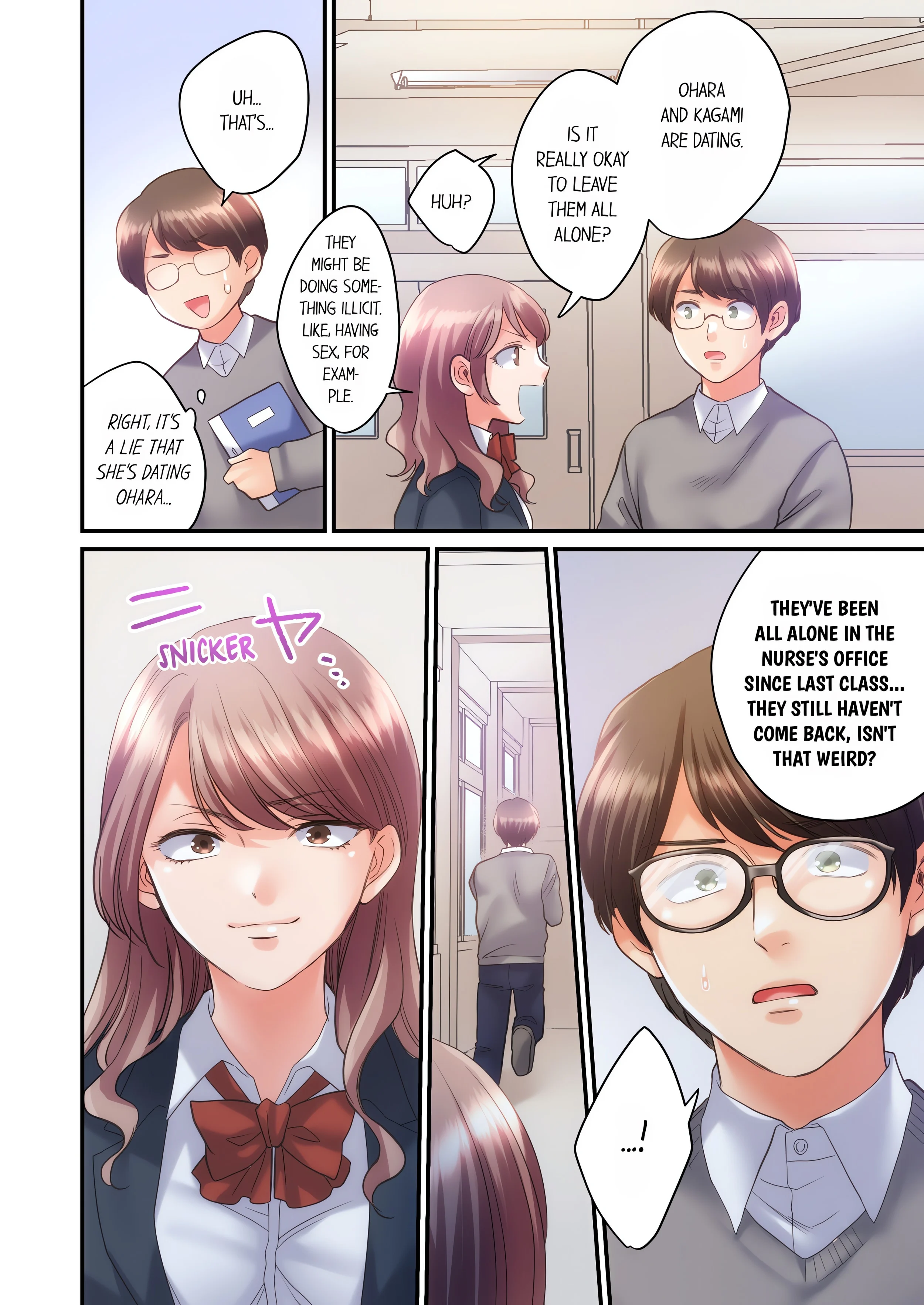 NTR Underneath Her Skirt (Uncensored) chapter 27 page 8