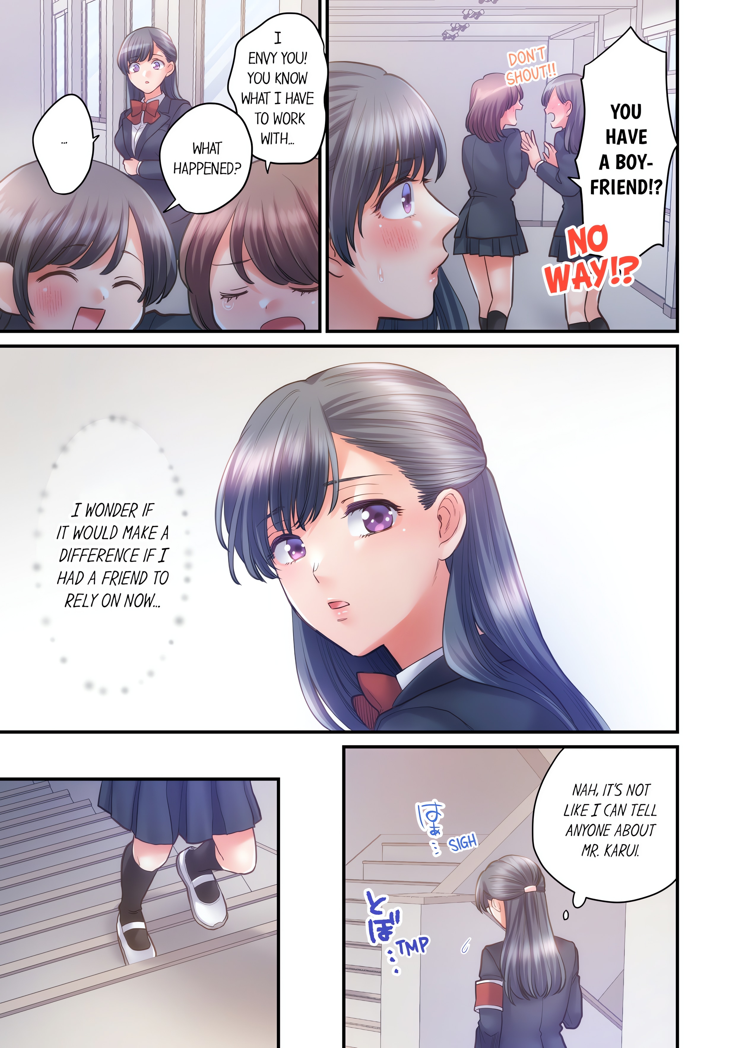 NTR Underneath Her Skirt (Uncensored) chapter 32 page 1