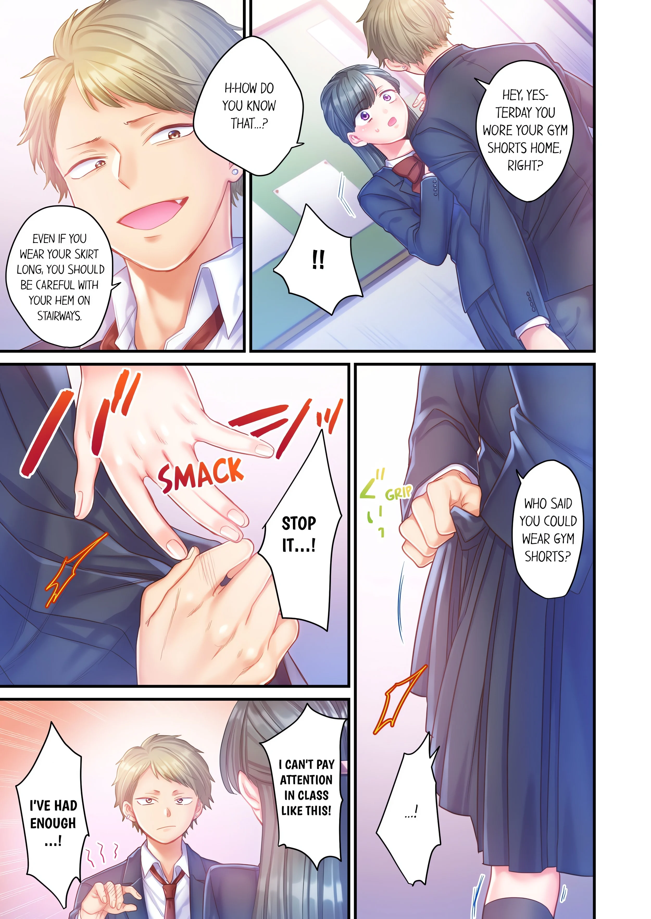 NTR Underneath Her Skirt (Uncensored) chapter 4 page 3