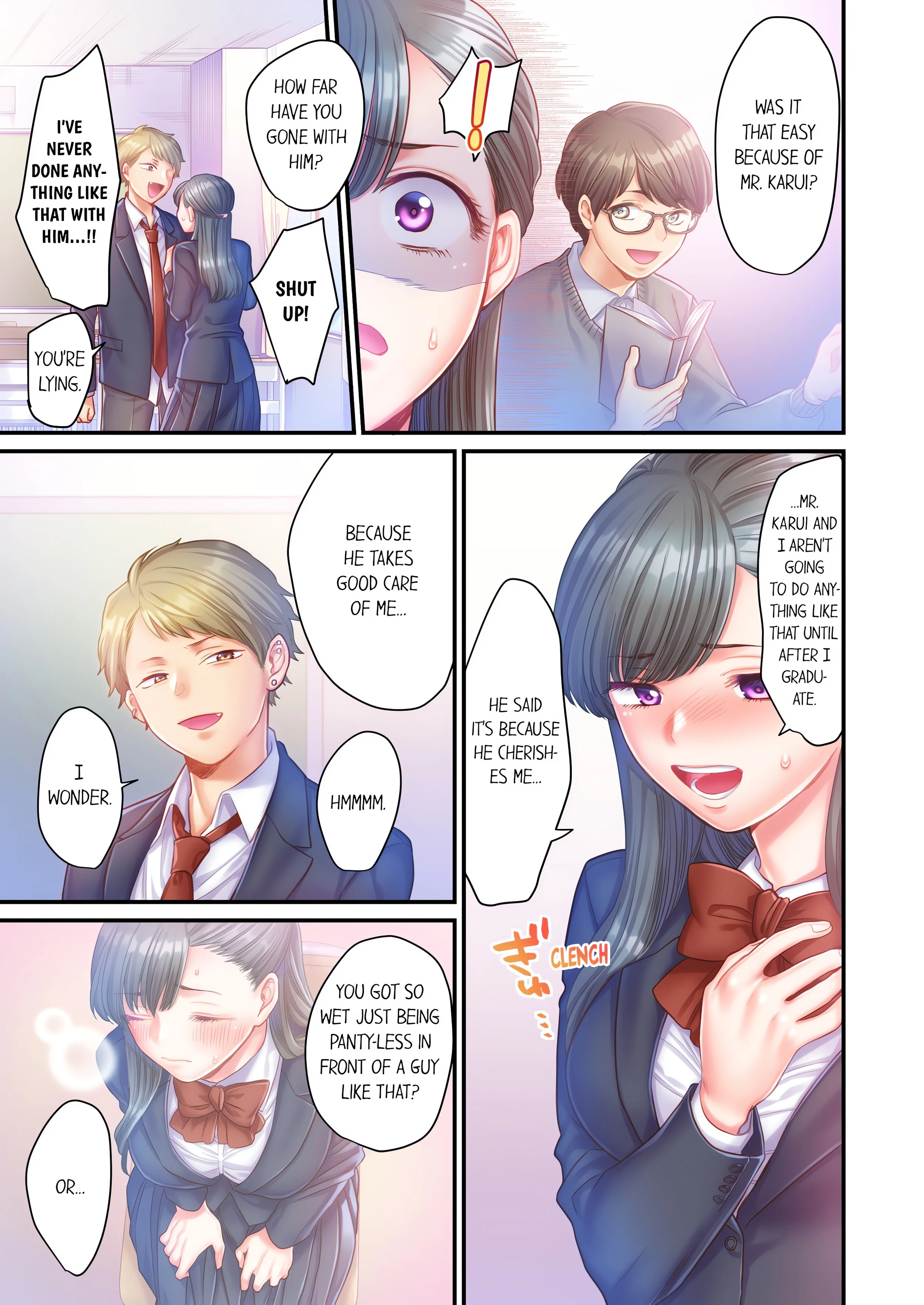 NTR Underneath Her Skirt (Uncensored) chapter 4 page 5