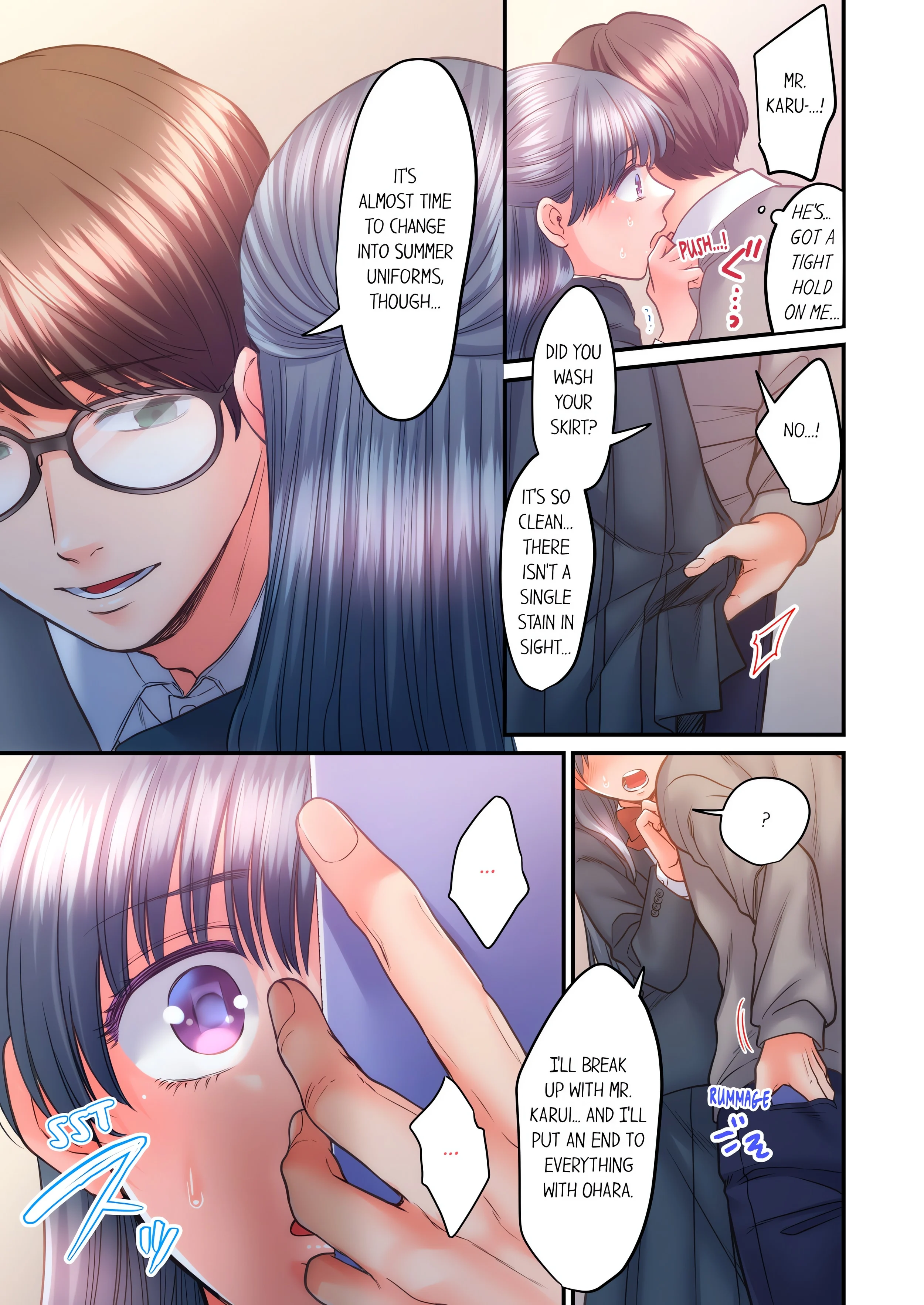NTR Underneath Her Skirt (Uncensored) chapter 45 page 7