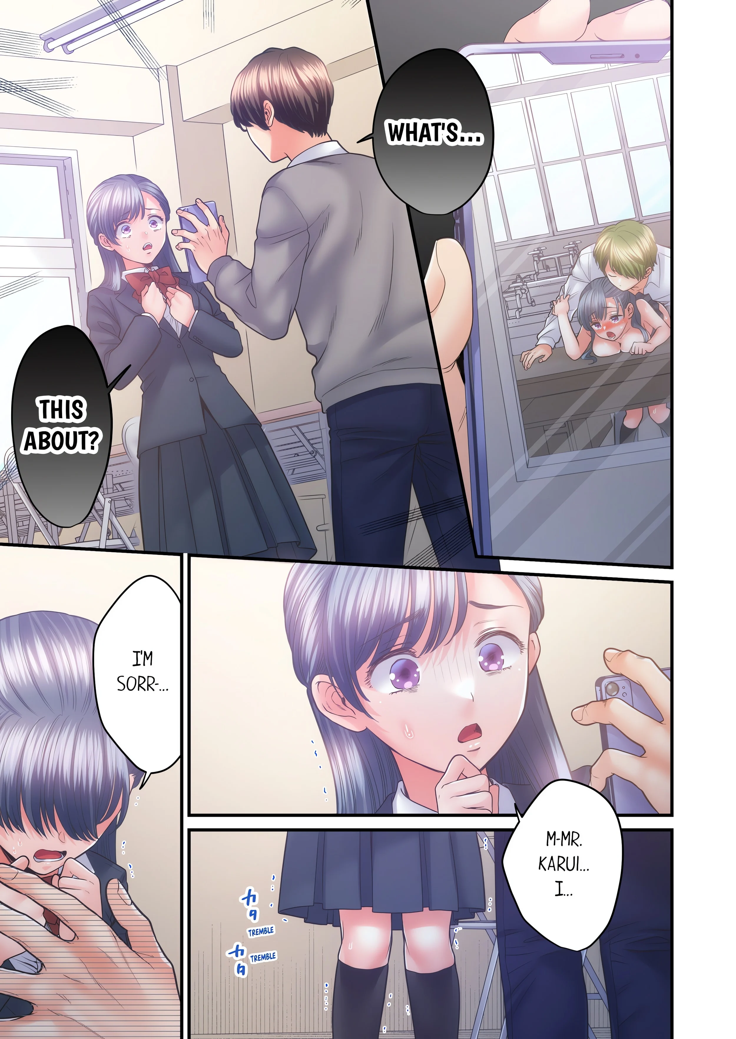 NTR Underneath Her Skirt (Uncensored) chapter 46 page 1
