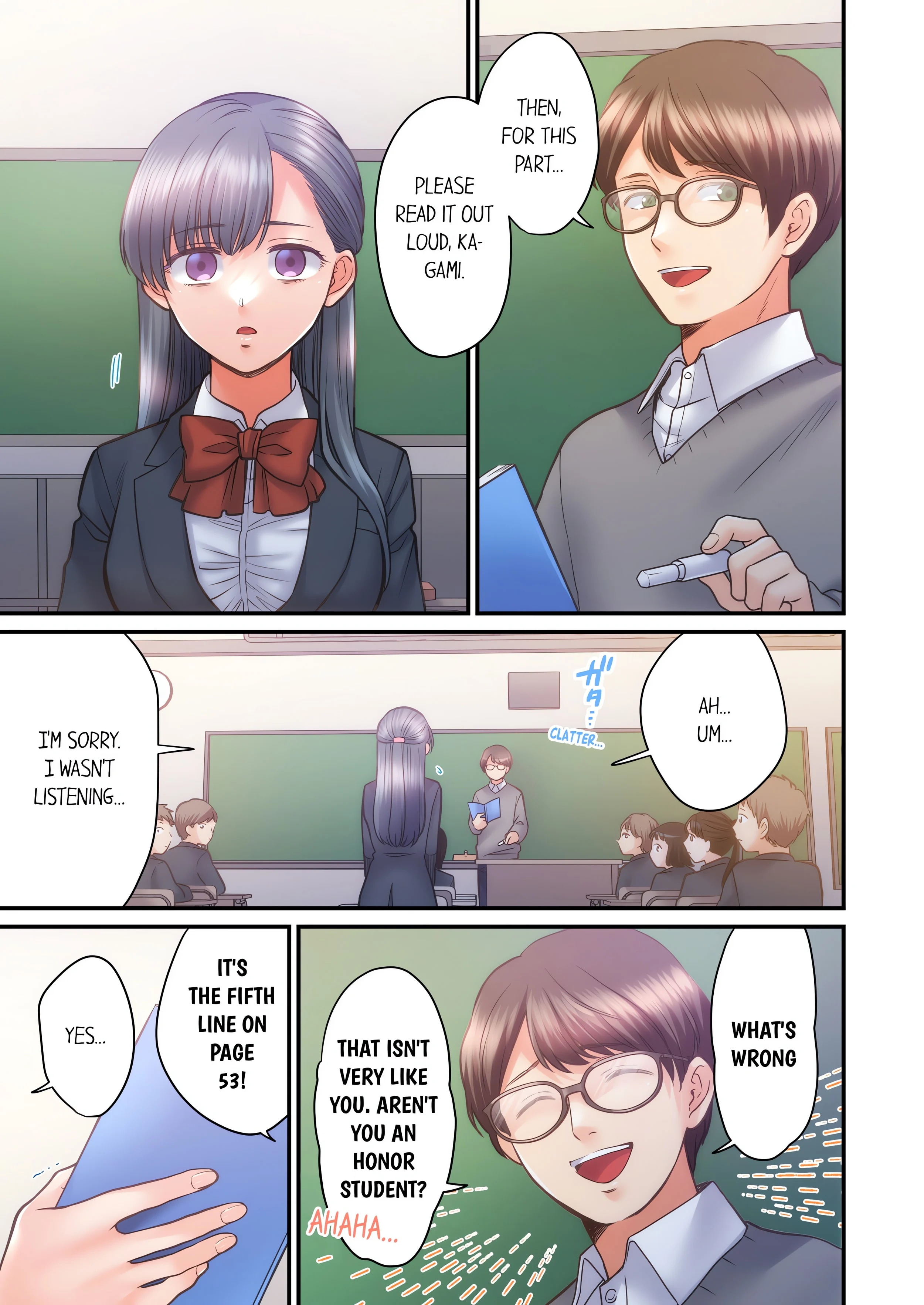 NTR Underneath Her Skirt (Uncensored) chapter 49 page 1