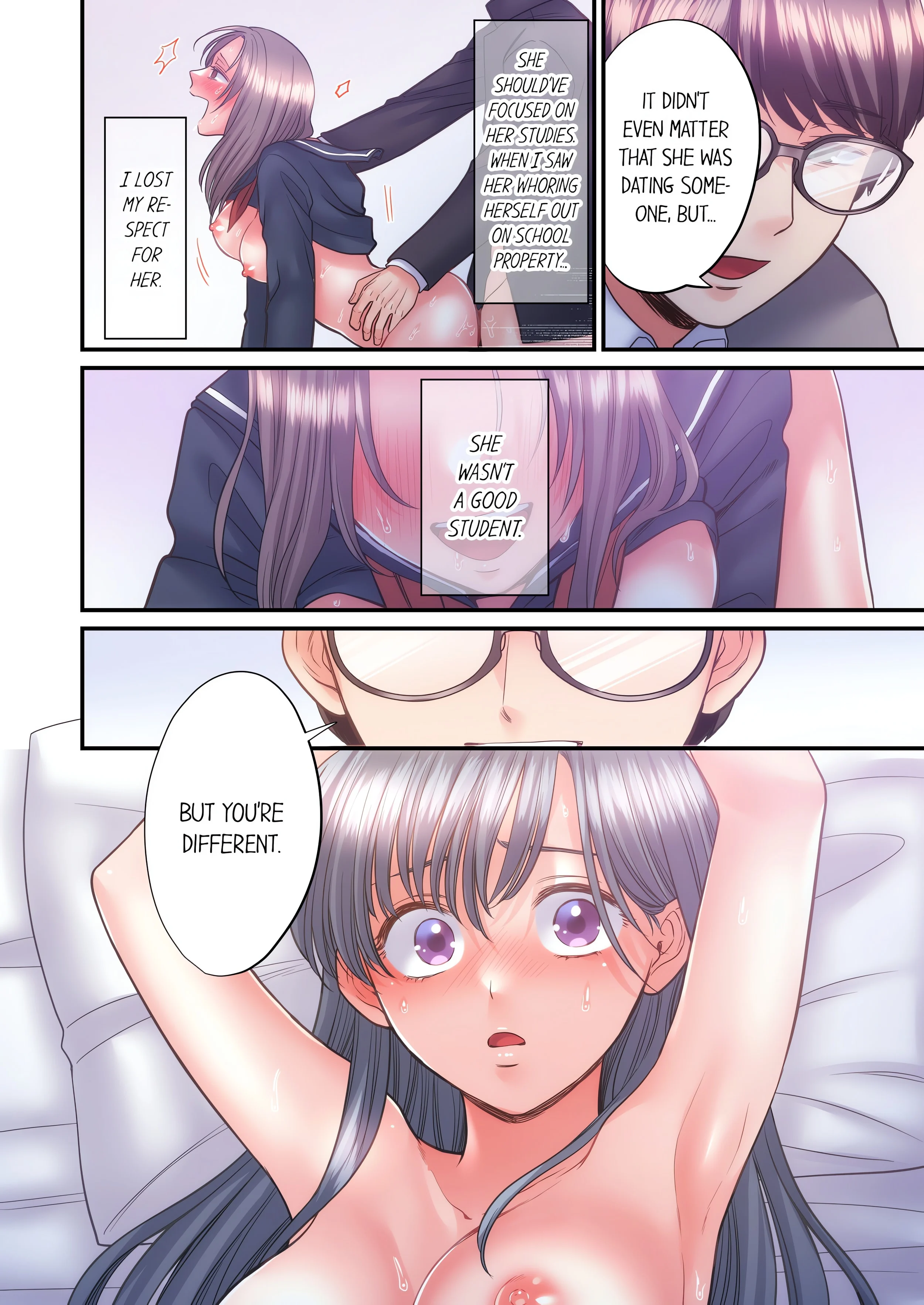 NTR Underneath Her Skirt (Uncensored) chapter 53 page 8