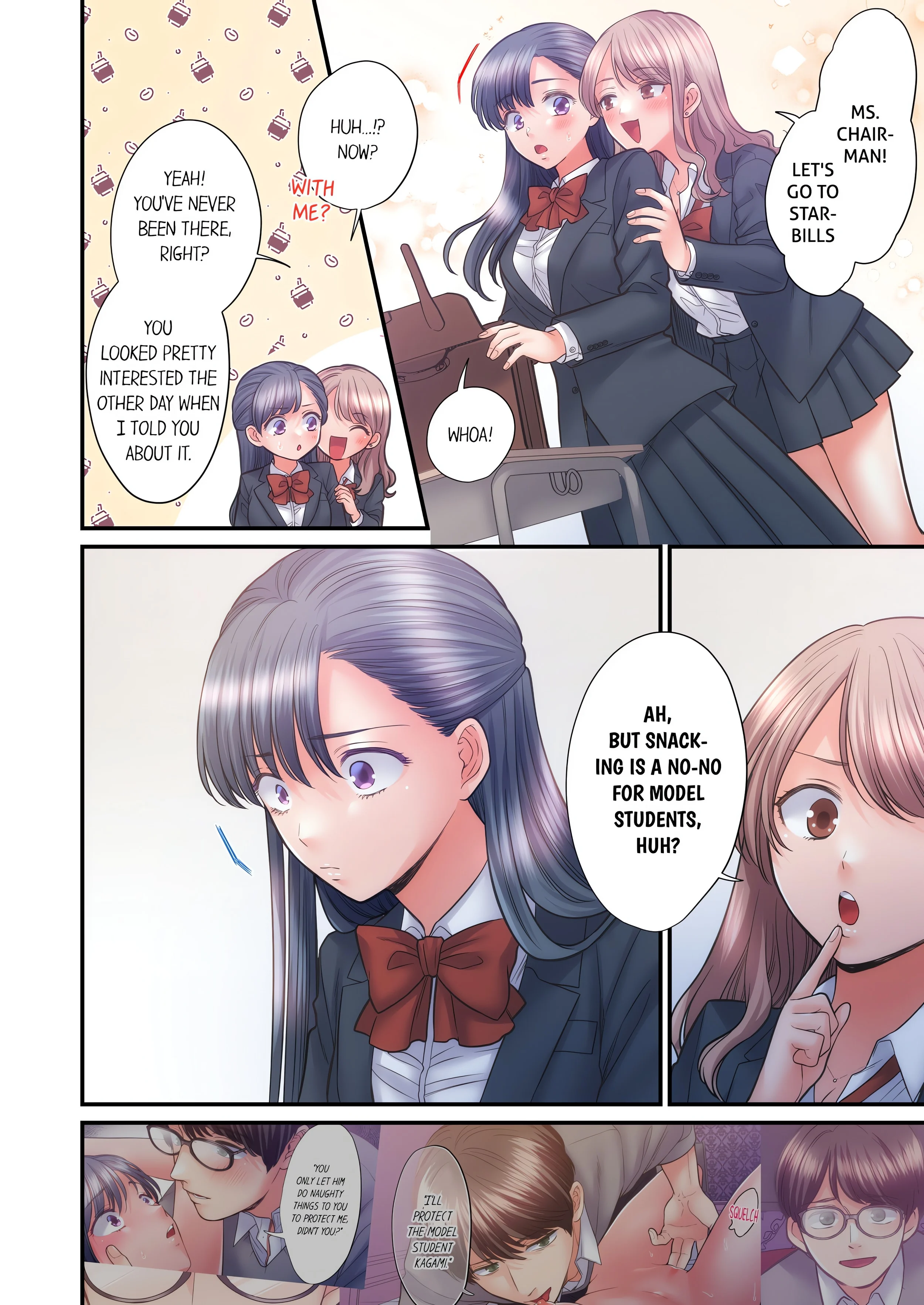 NTR Underneath Her Skirt (Uncensored) chapter 55 page 8