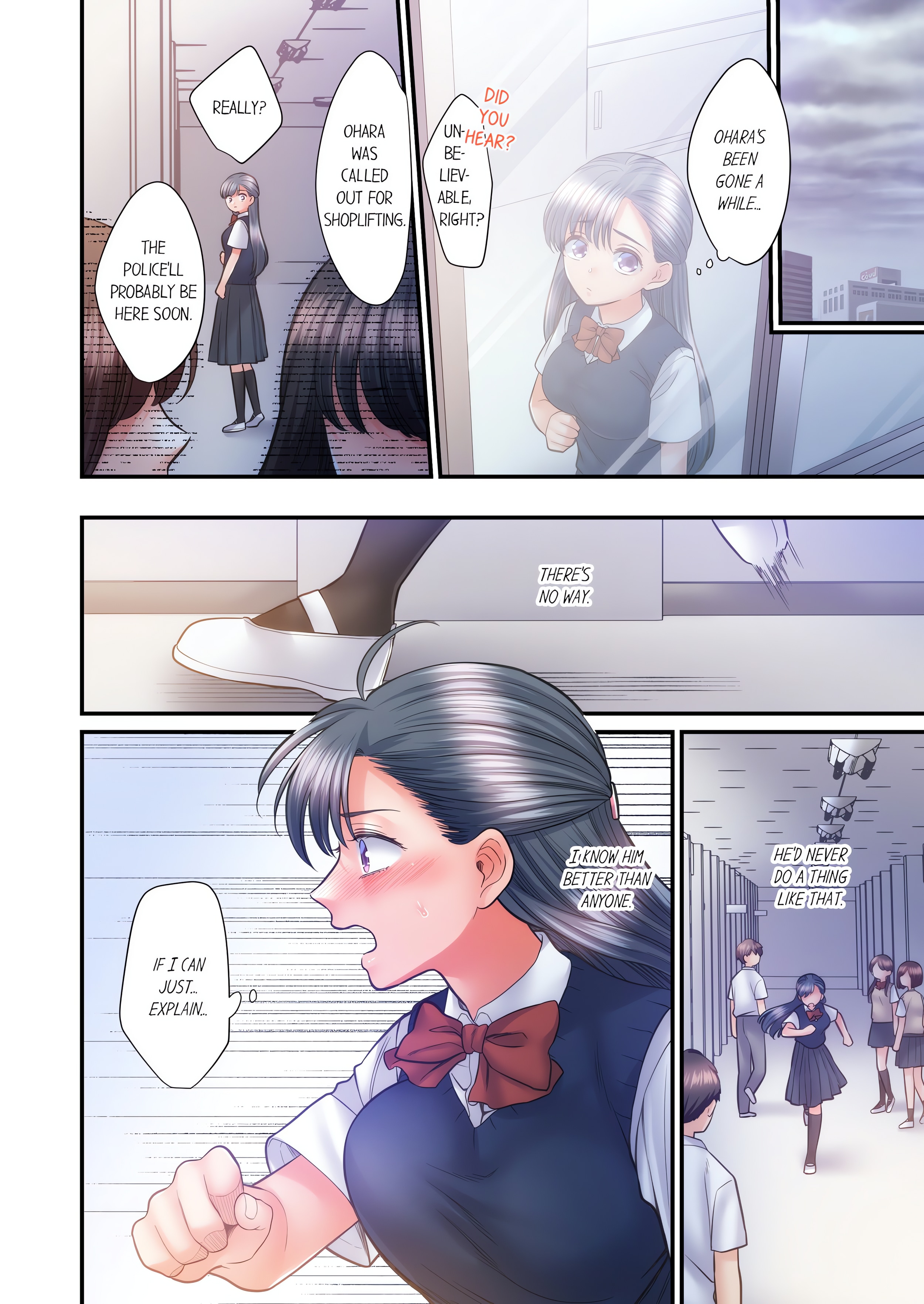 NTR Underneath Her Skirt (Uncensored) chapter 73 page 4