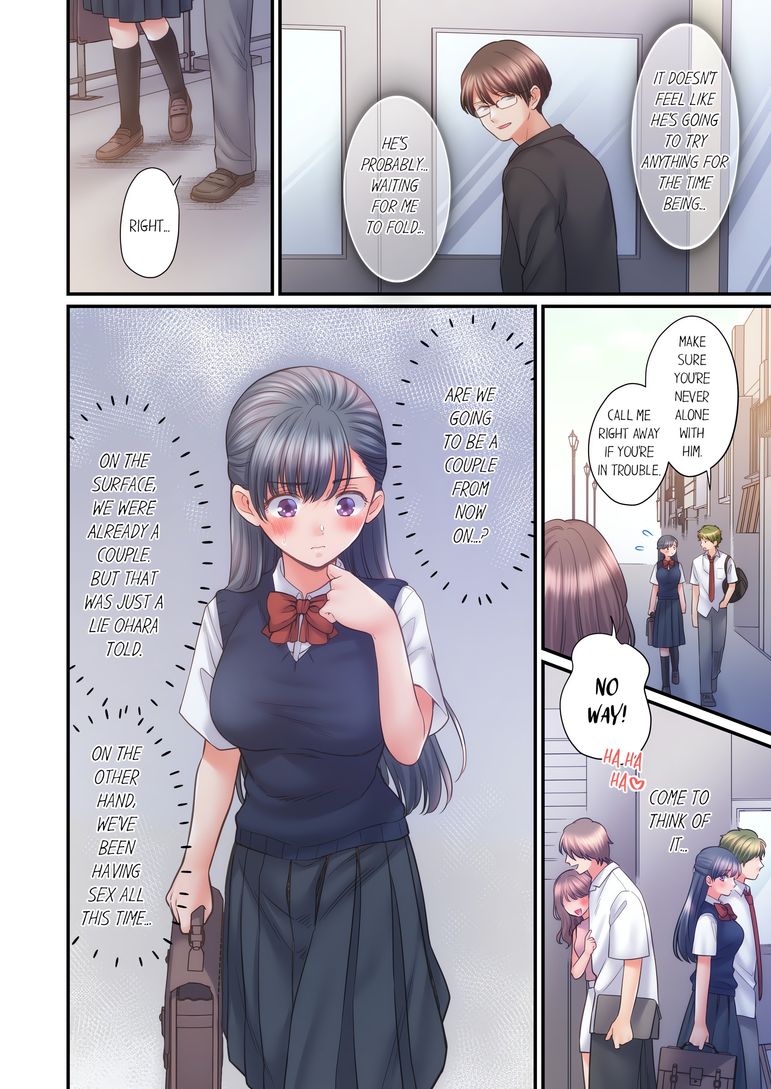 NTR Underneath Her Skirt (Uncensored) chapter 82 page 2
