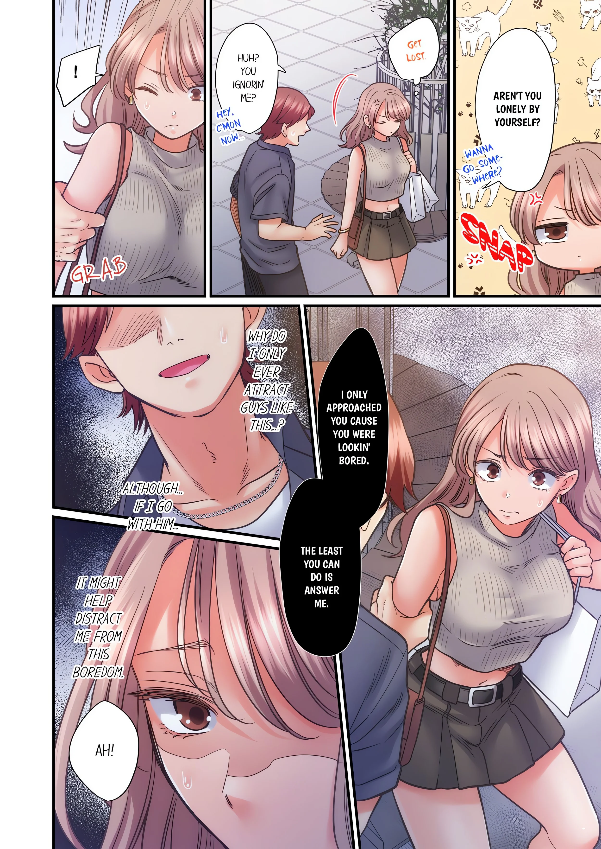 NTR Underneath Her Skirt (Uncensored) chapter 91 page 4