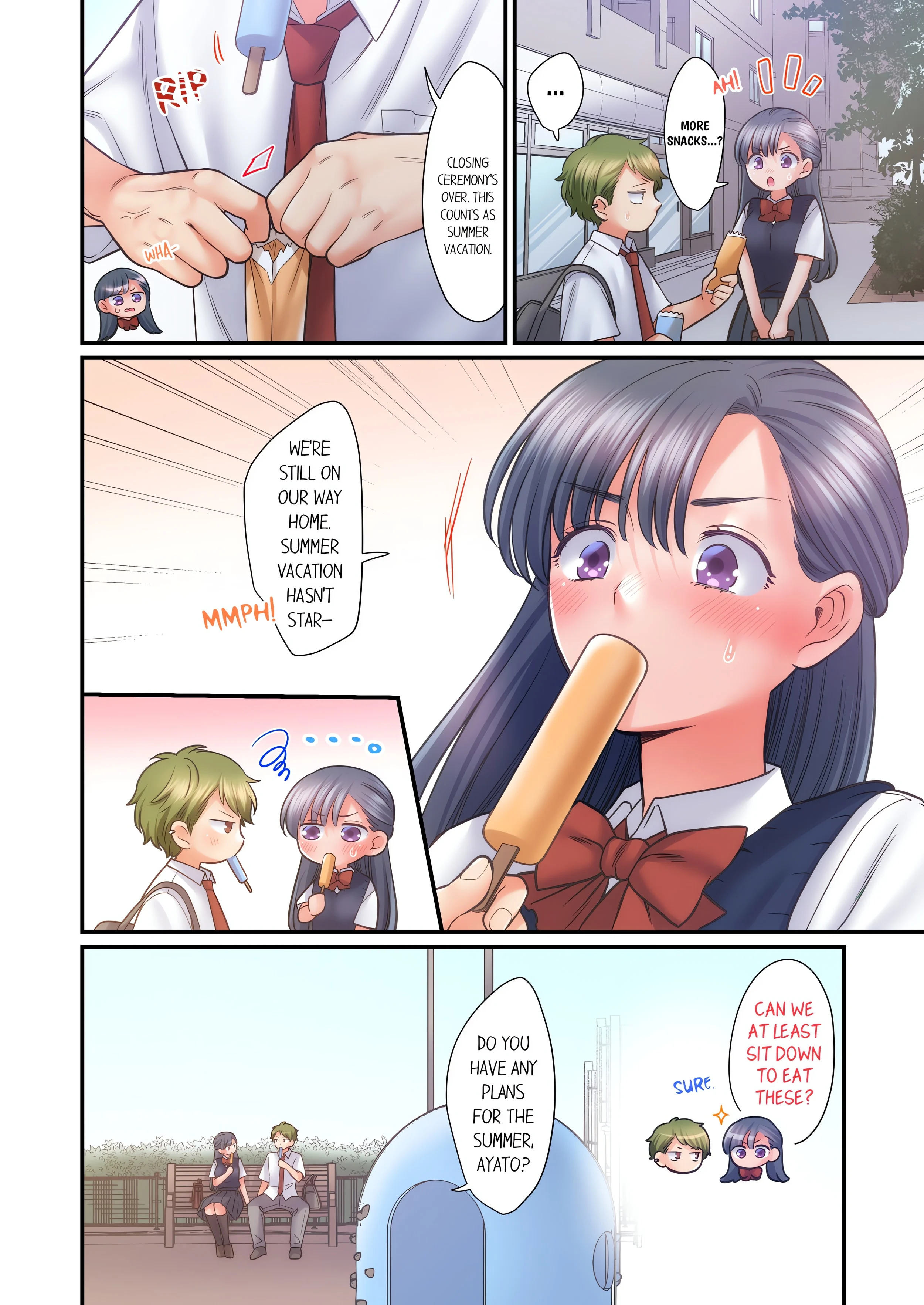 NTR Underneath Her Skirt (Uncensored) chapter 94 page 2