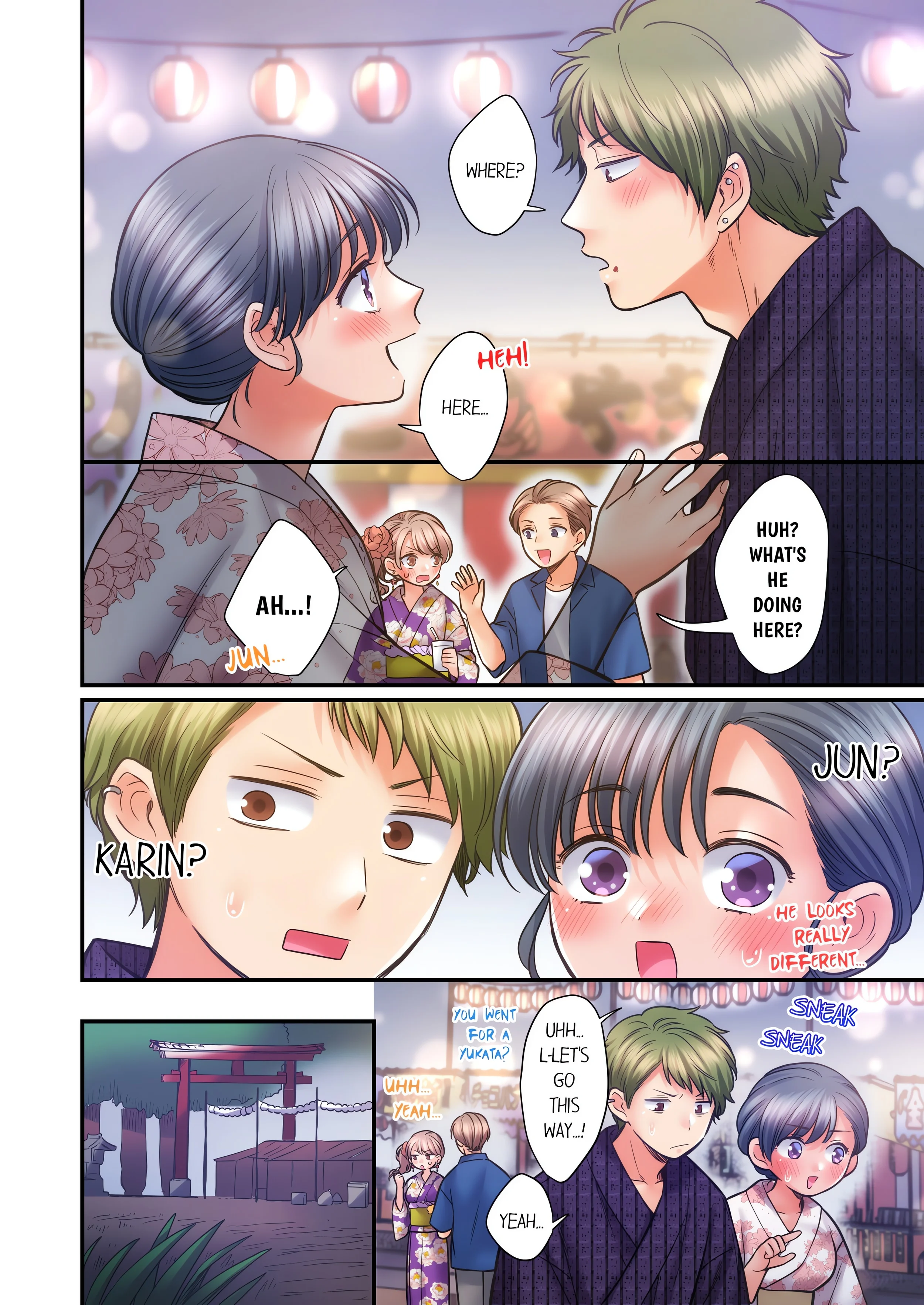 NTR Underneath Her Skirt (Uncensored) chapter 97 page 4