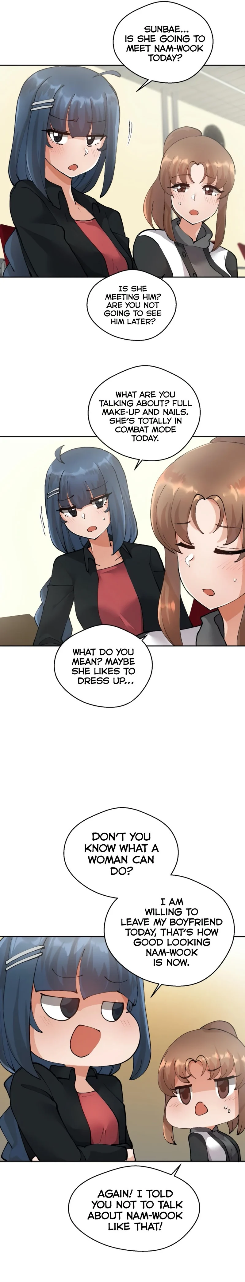 Nude Cam Girlfriend chapter 6 page 18