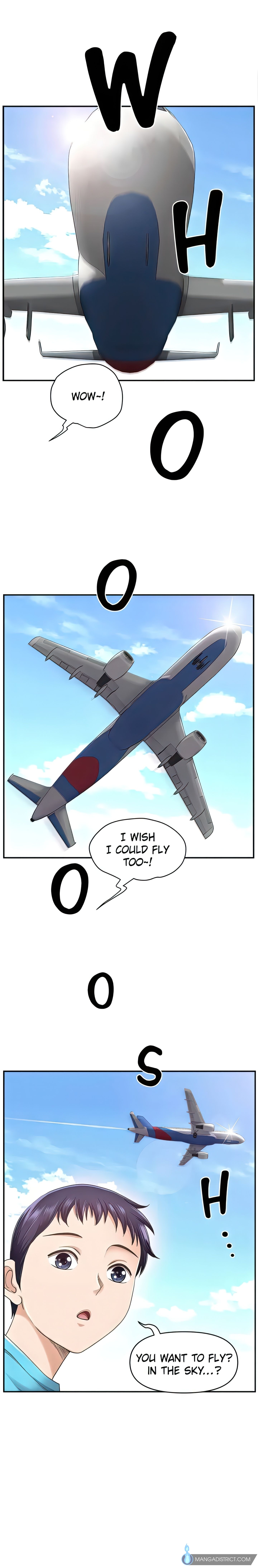 On An Airplane chapter 1 page 1