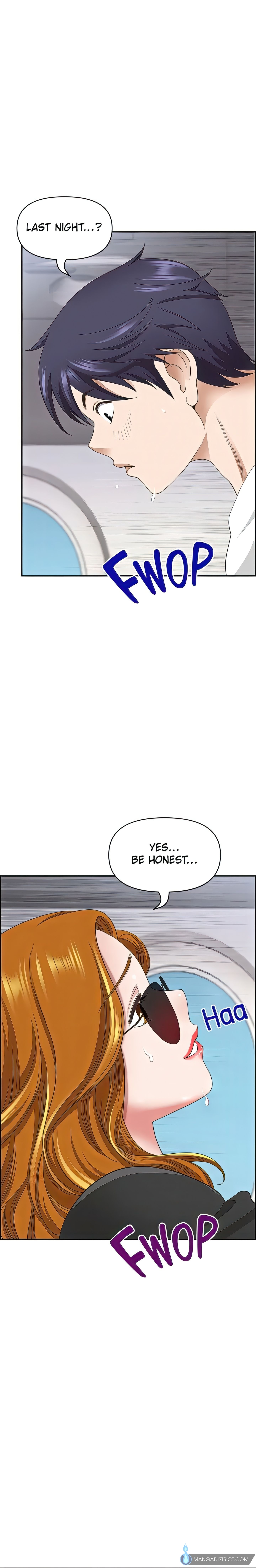 On An Airplane chapter 14 page 19