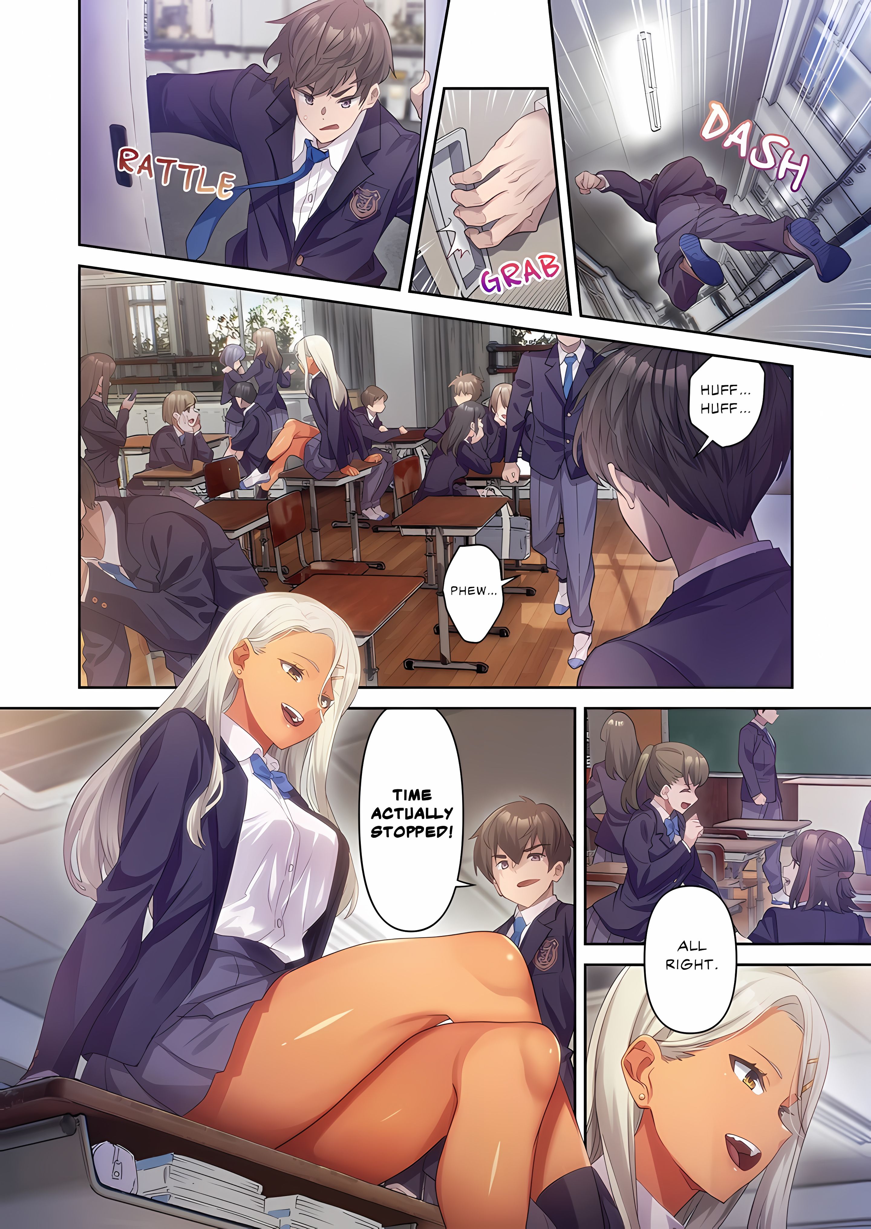 On Borrowed Time: I'm the Only One My Friend Can't Stop Time For! chapter 2 page 8