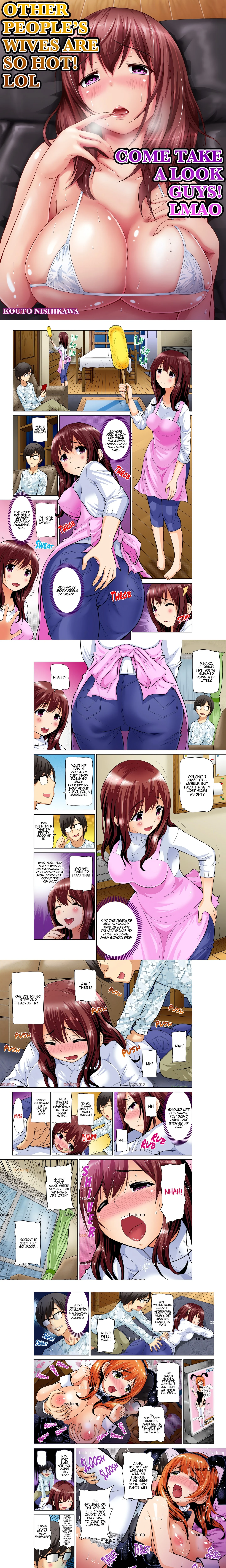 OTHER PEOPLE’S WIVES ARE SO HOT! LOL COME TAKE A LOOK, GUYS! LMAO – (Uncensored) chapter 9 page 1