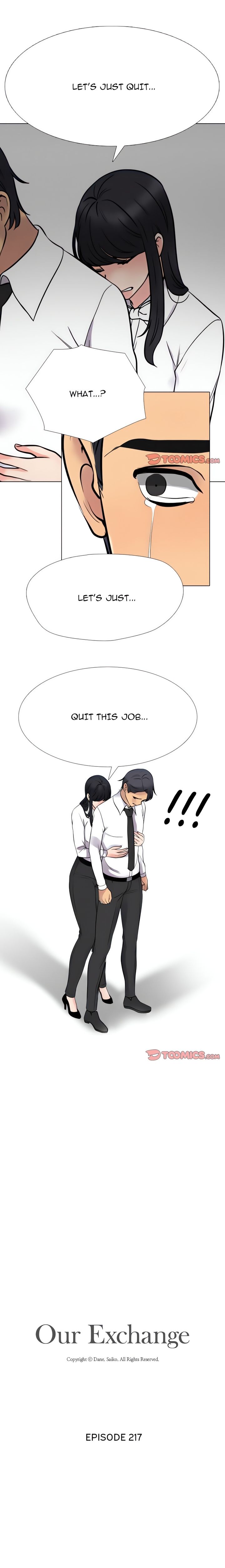 Our Exchange chapter 217 page 1