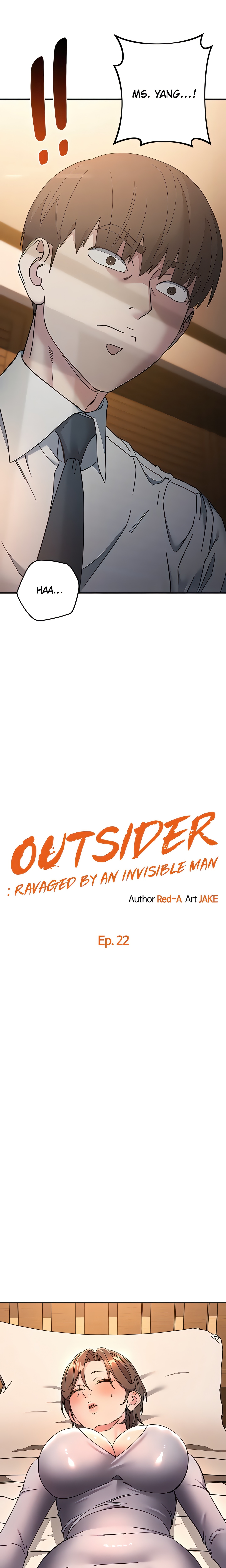Outsider : Ravaged by an Invisible Man (Official) chapter 22 page 1