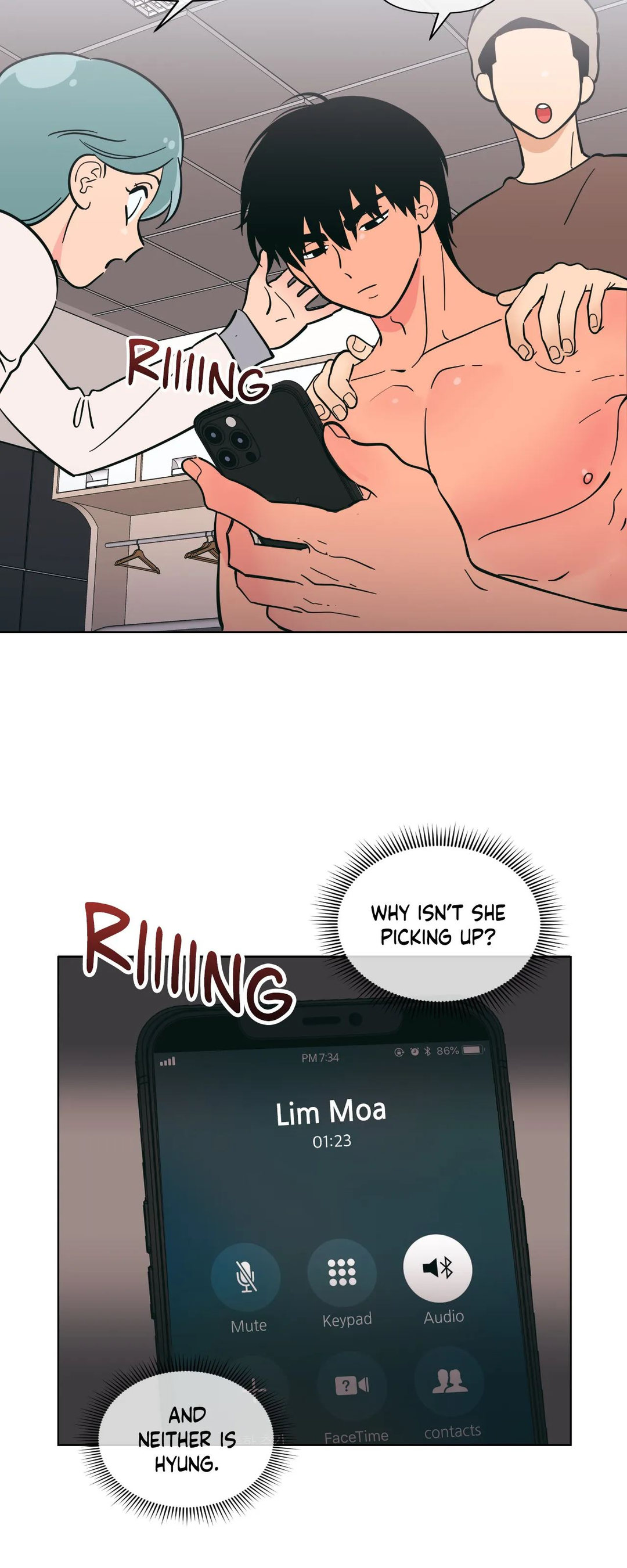Peach Sorbet chapter 59 page 8