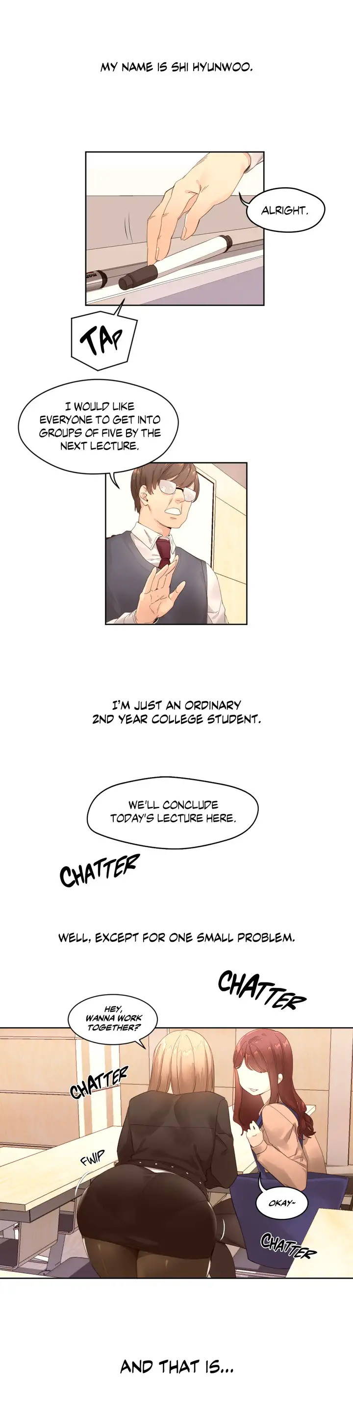 Pheromone Holic chapter 1 page 1