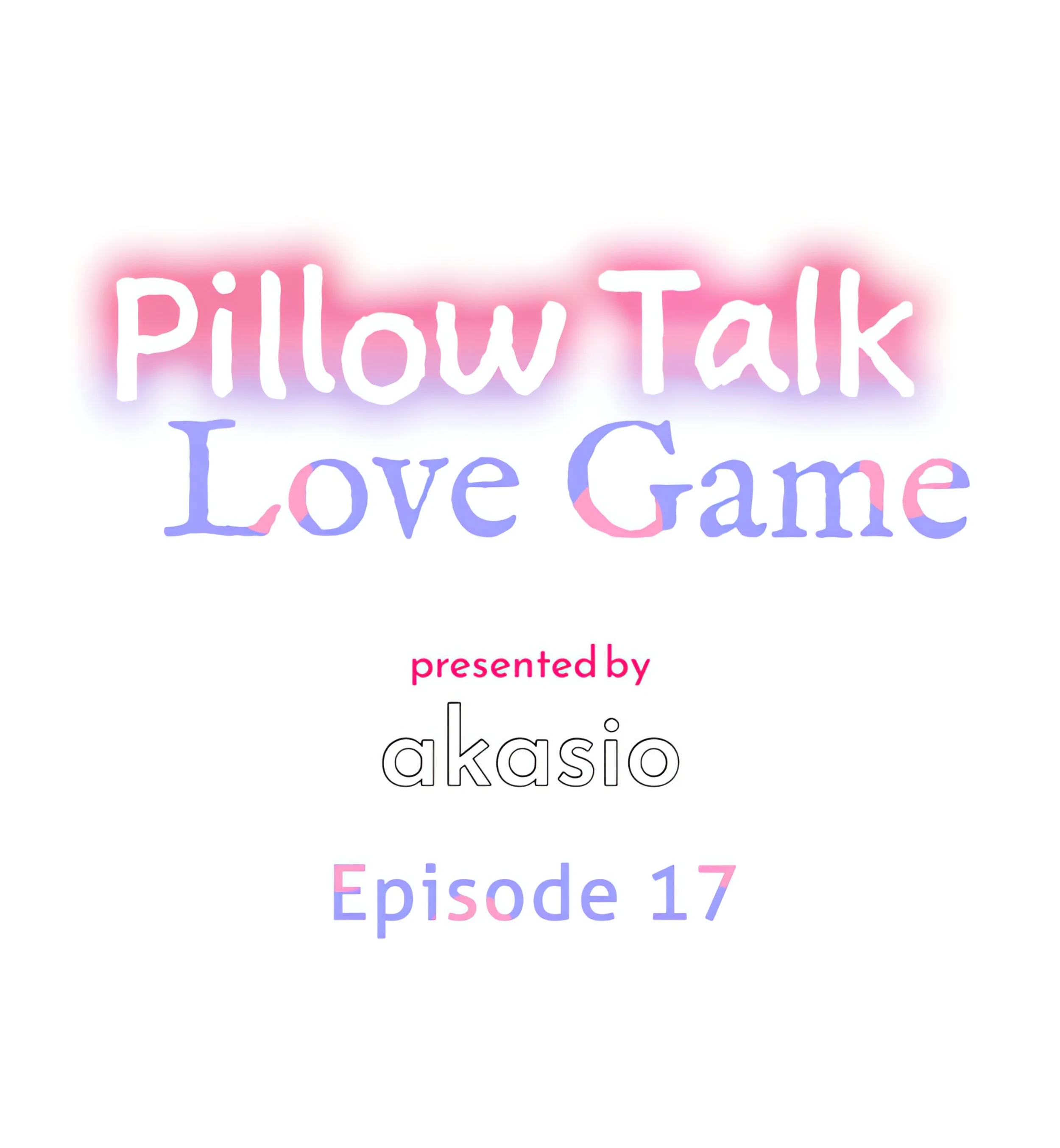 Pillow Talk Love Game chapter 17 page 1
