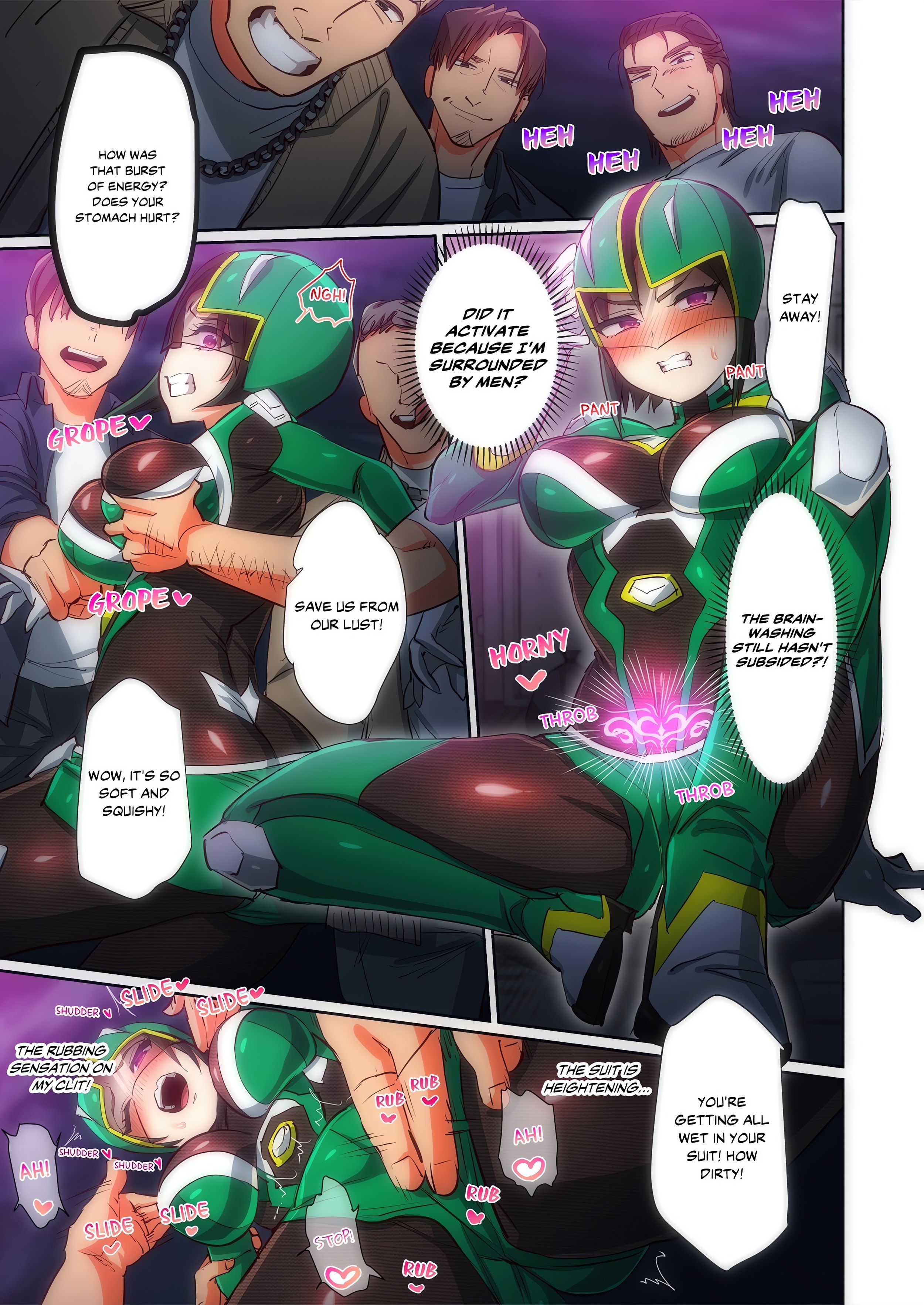 Pitiful Ranger Pink: I’m Such a Disgrace, but It Feels So Good! (Uncensored) chapter 15 page 3