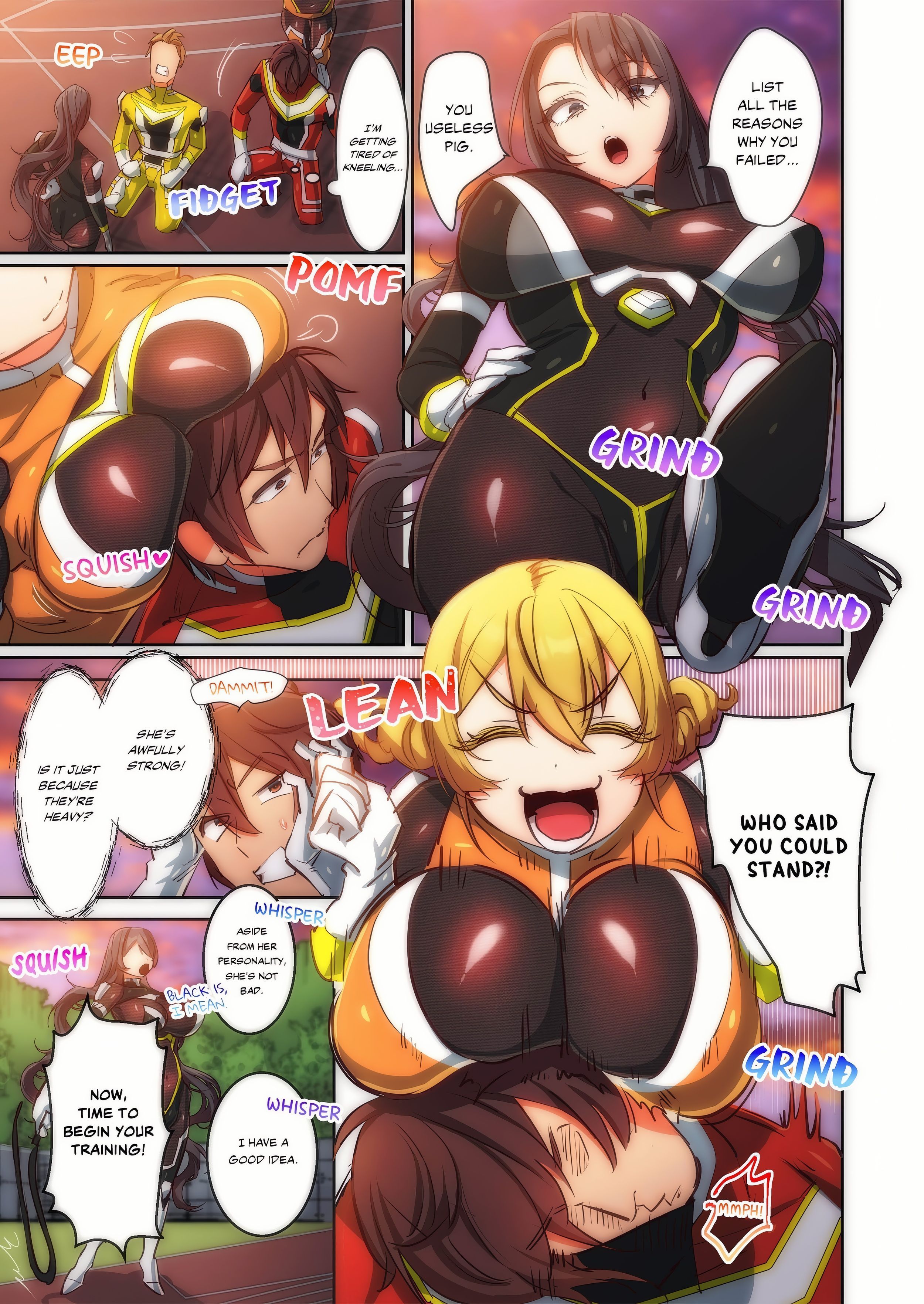 Pitiful Ranger Pink: I’m Such a Disgrace, but It Feels So Good! (Uncensored) chapter 16 page 3