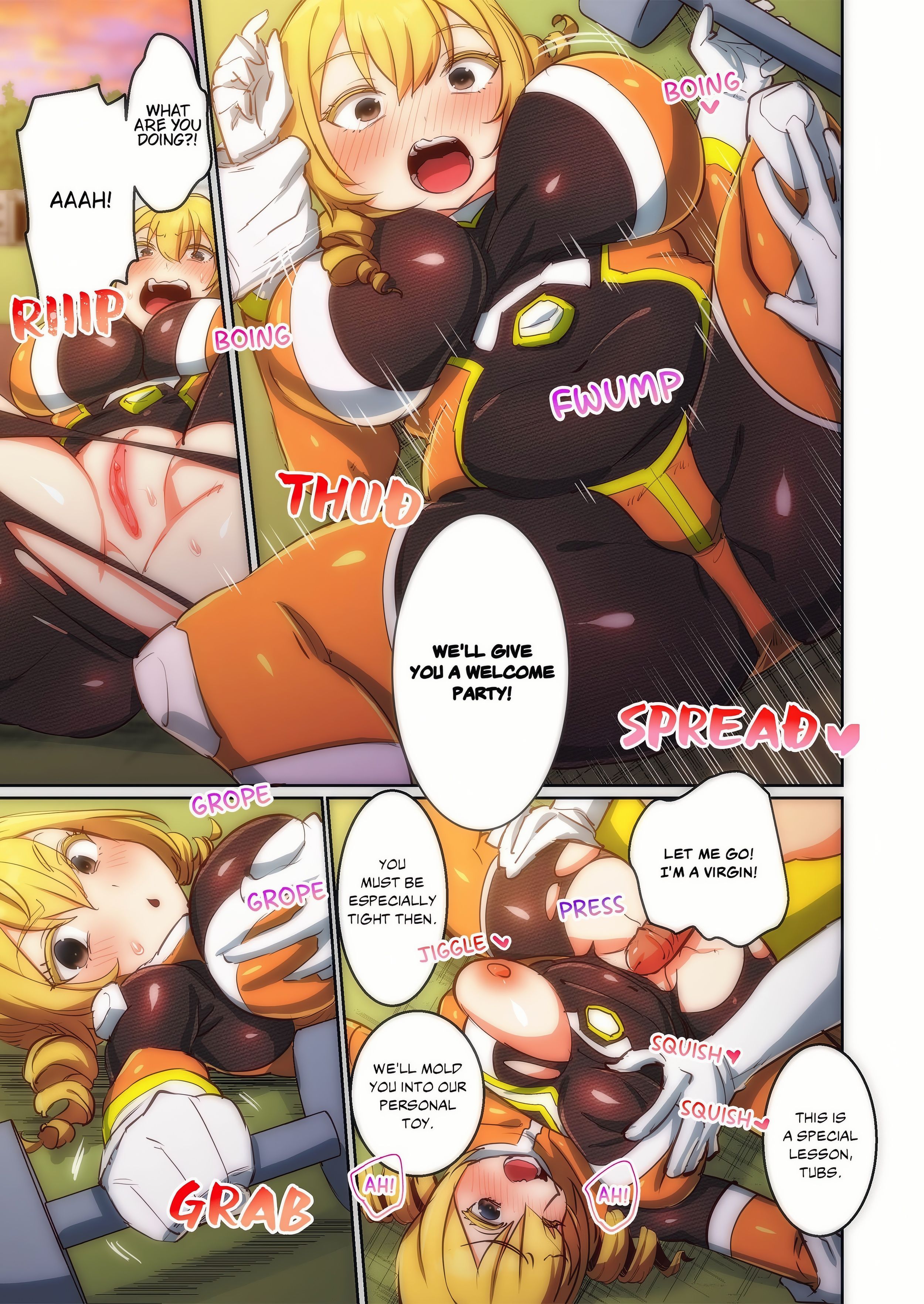 Pitiful Ranger Pink: I’m Such a Disgrace, but It Feels So Good! (Uncensored) chapter 16 page 7