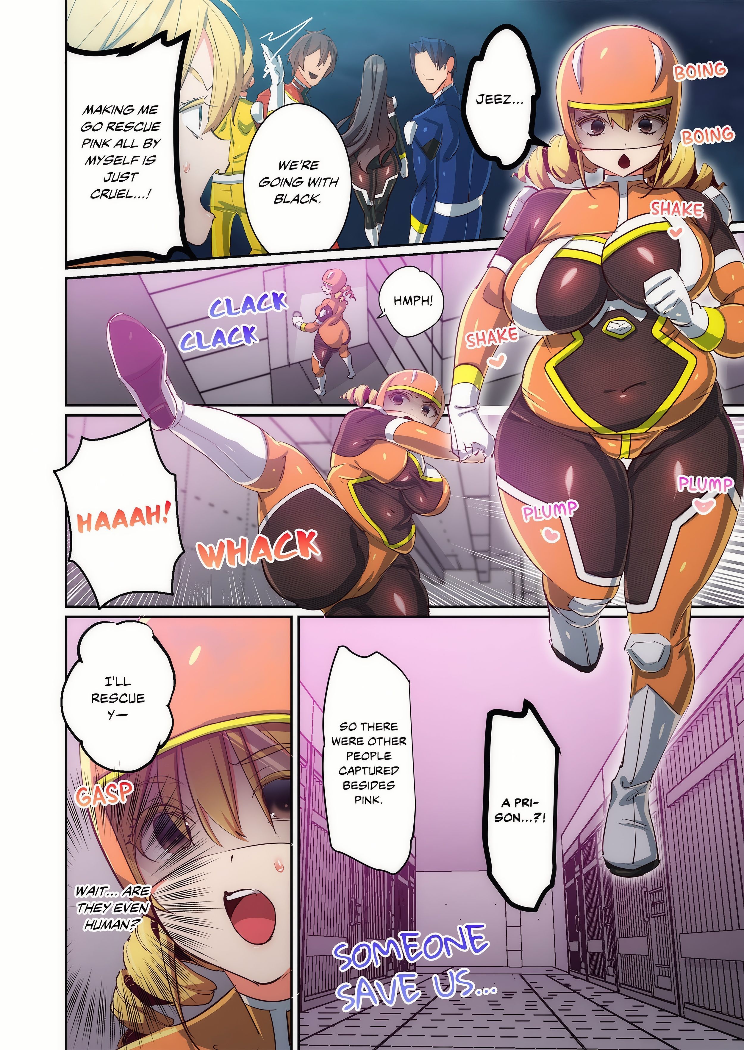 Pitiful Ranger Pink: I’m Such a Disgrace, but It Feels So Good! (Uncensored) chapter 17 page 10