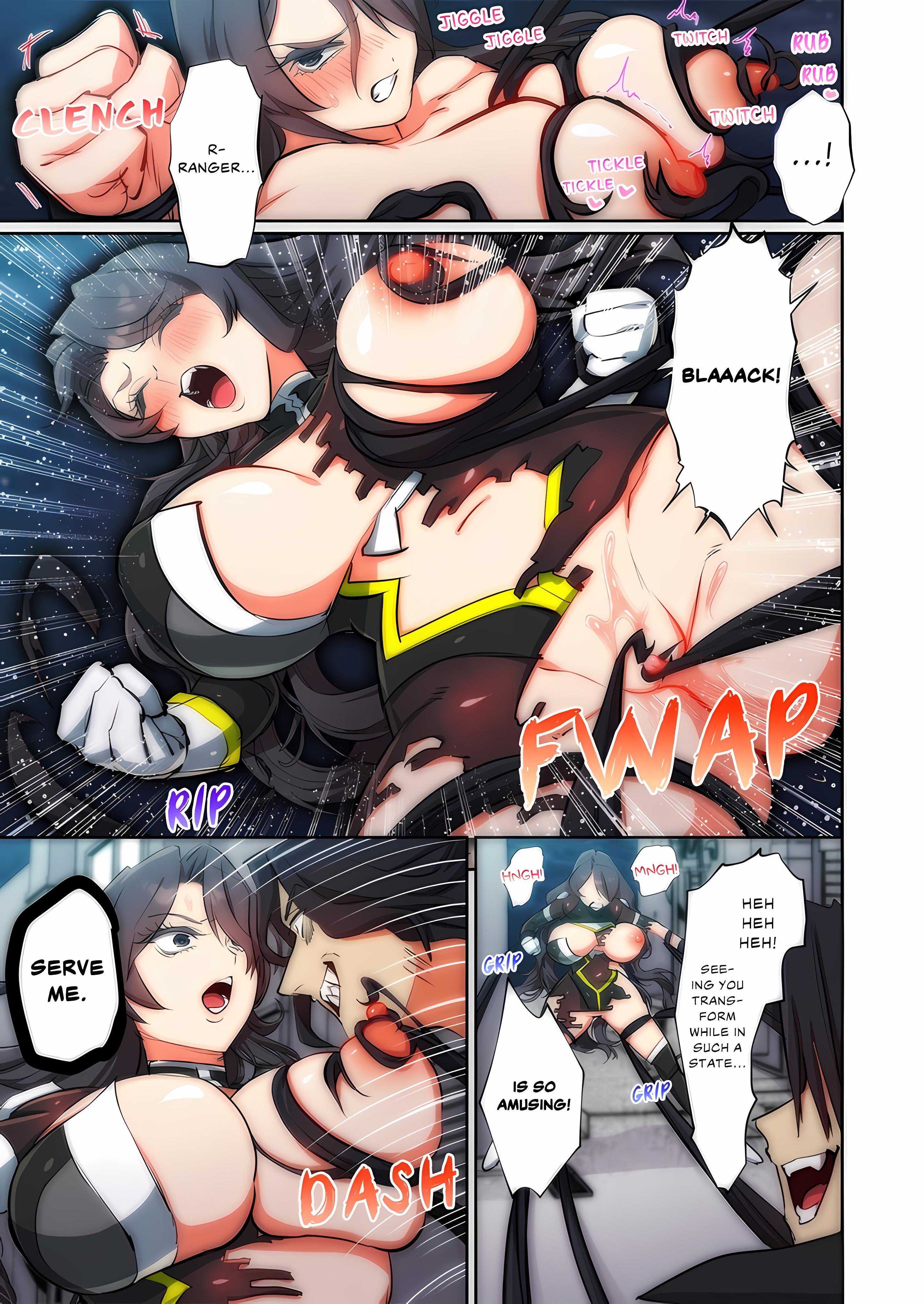 Pitiful Ranger Pink: I’m Such a Disgrace, but It Feels So Good! (Uncensored) chapter 19 page 7