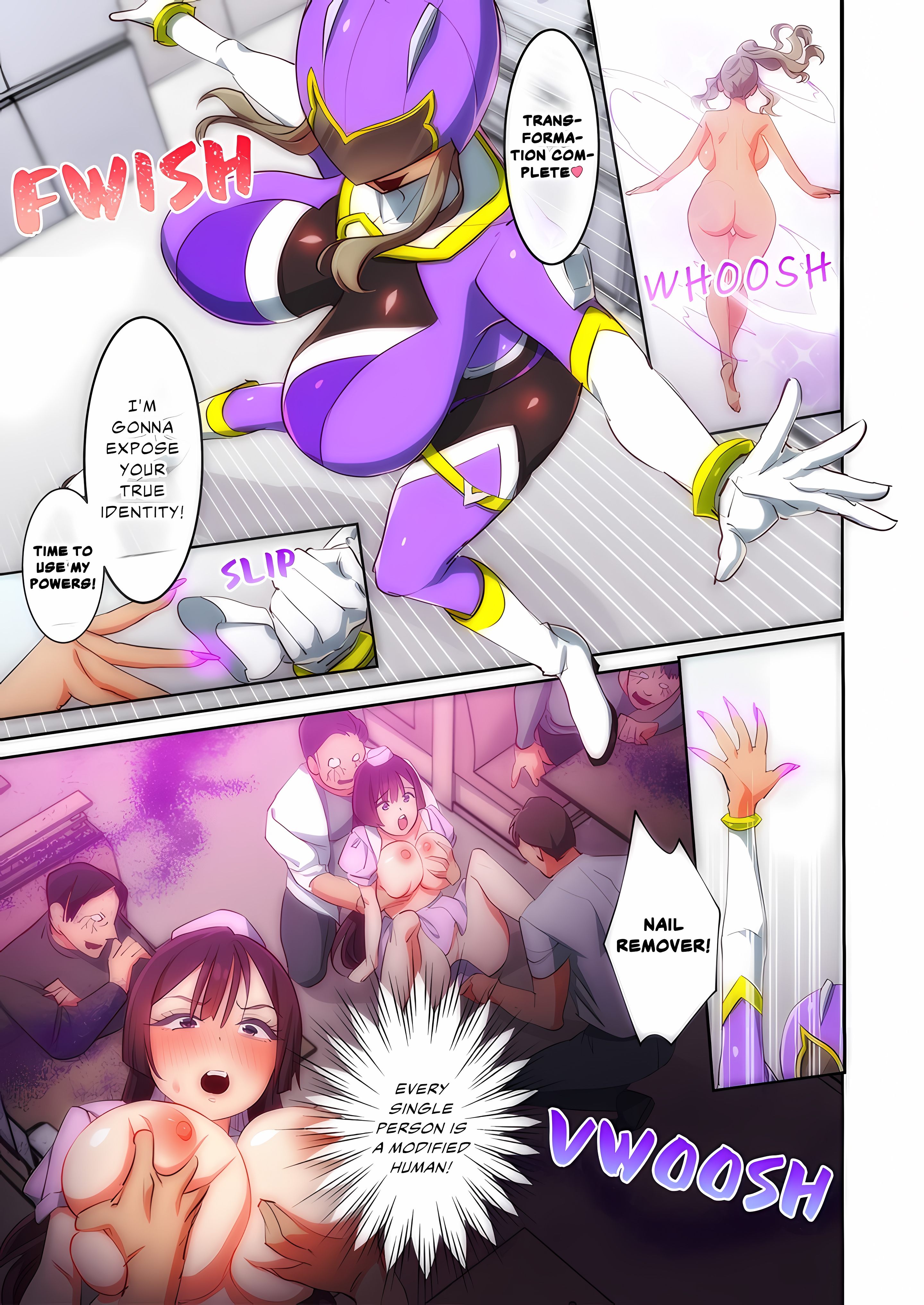 Pitiful Ranger Pink: I’m Such a Disgrace, but It Feels So Good! (Uncensored) chapter 20 page 13
