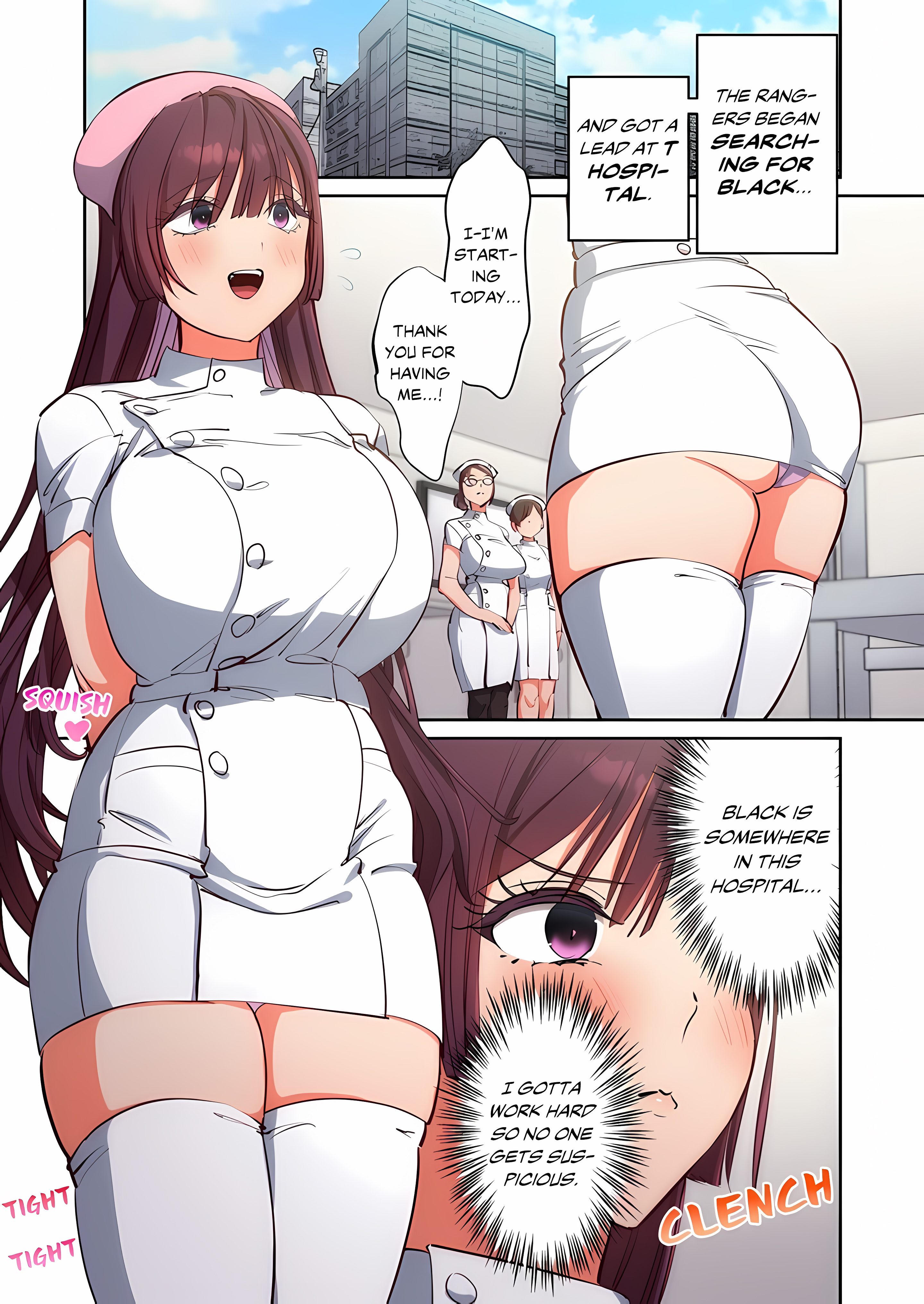 Pitiful Ranger Pink: I’m Such a Disgrace, but It Feels So Good! (Uncensored) chapter 21 page 1