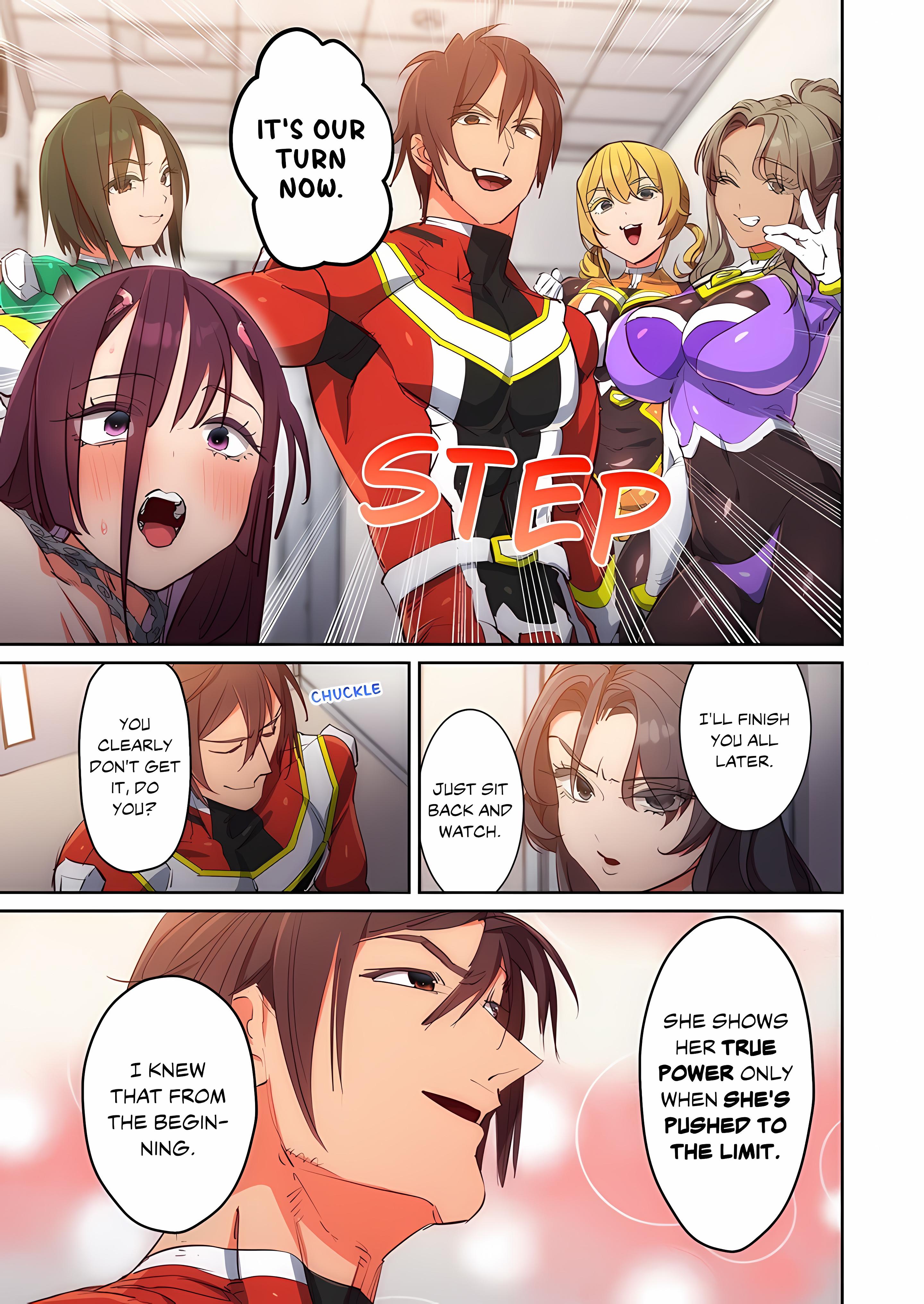 Pitiful Ranger Pink: I’m Such a Disgrace, but It Feels So Good! (Uncensored) chapter 21 page 21