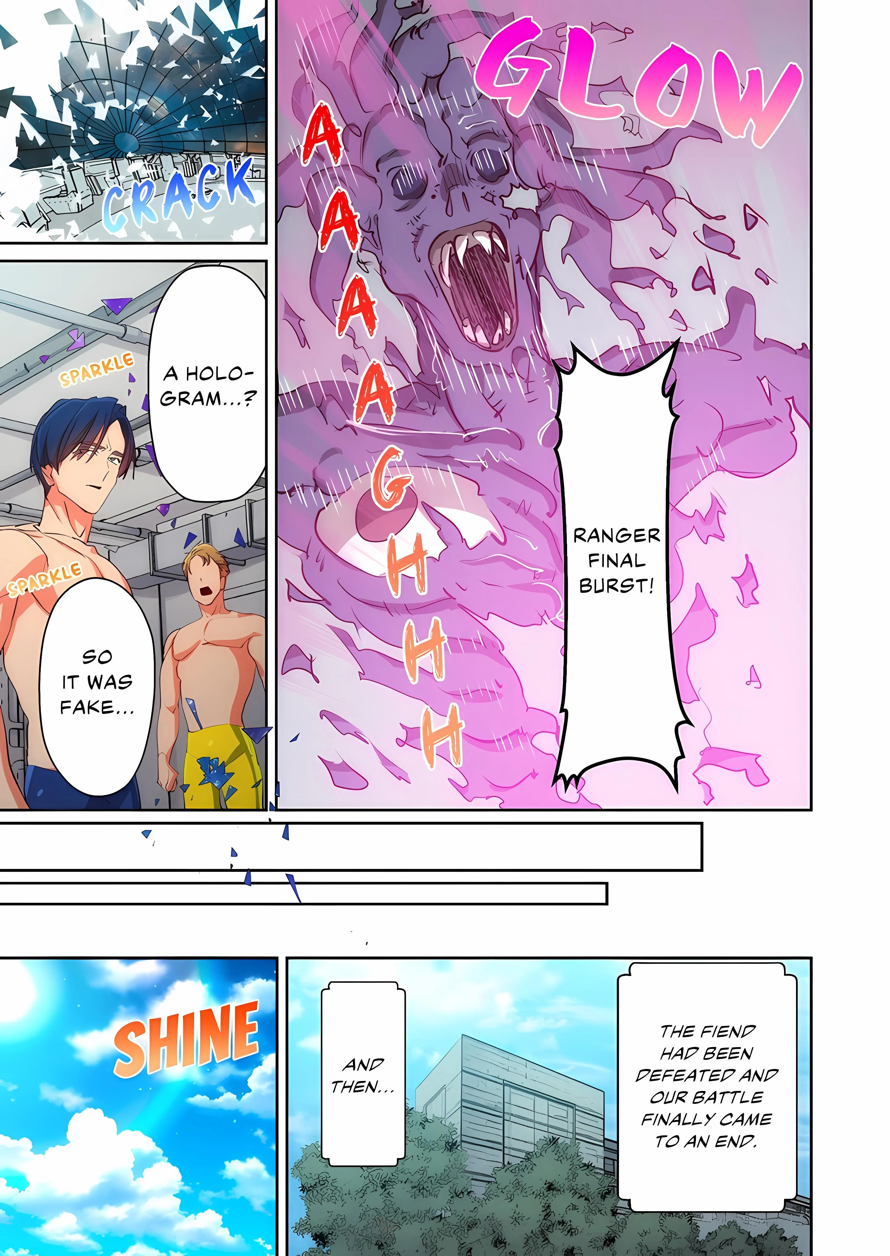 Pitiful Ranger Pink: I’m Such a Disgrace, but It Feels So Good! (Uncensored) chapter 22 page 21