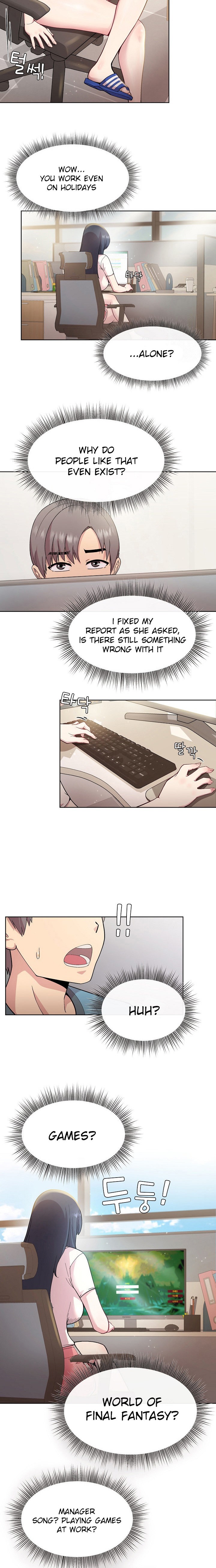 Playing a game with my Busty Manager chapter 1 page 12