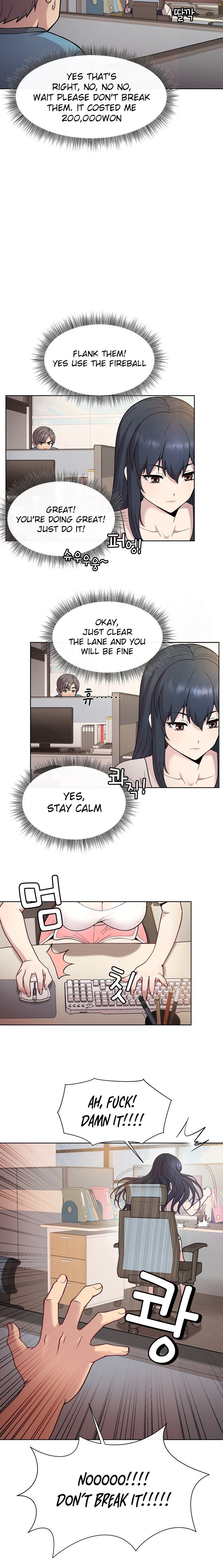 Playing a game with my Busty Manager chapter 1 page 17