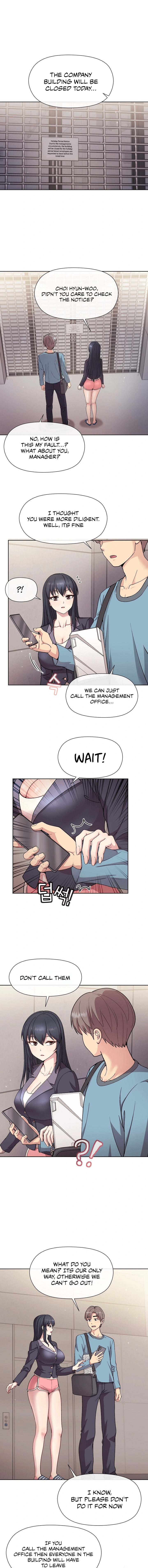 Playing a game with my Busty Manager chapter 2 page 1
