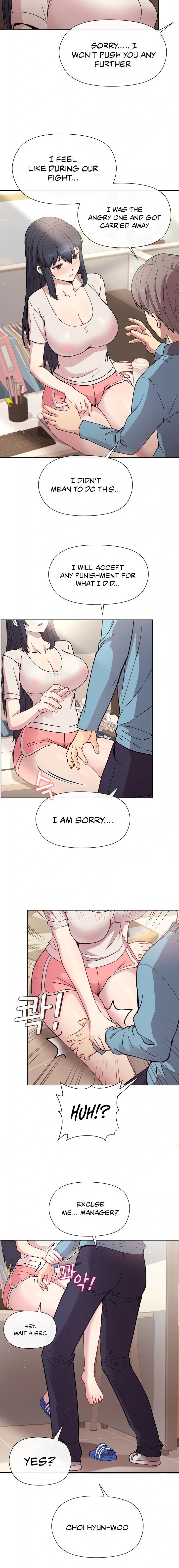 Playing a game with my Busty Manager chapter 2 page 20