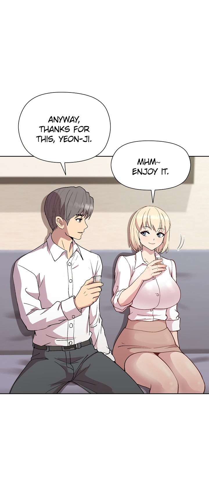 Playing a game with my Busty Manager chapter 29 page 10