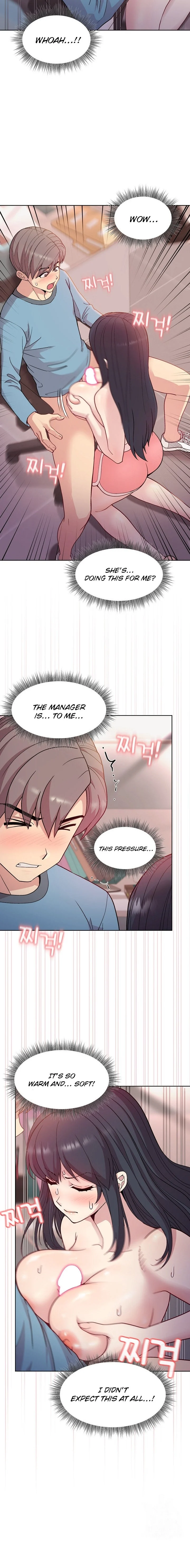 Playing a game with my Busty Manager chapter 4 page 10