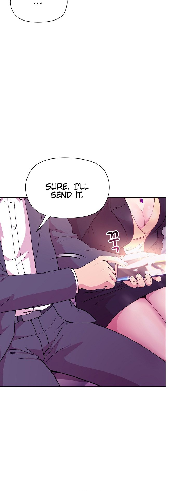 Playing a game with my Busty Manager chapter 49 page 16