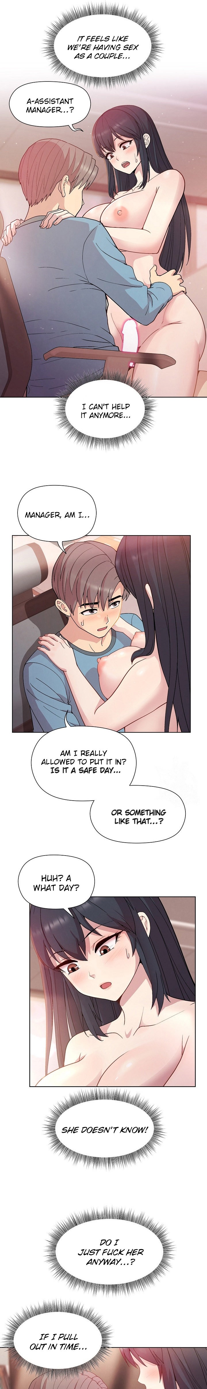 Playing a game with my Busty Manager chapter 5 page 7